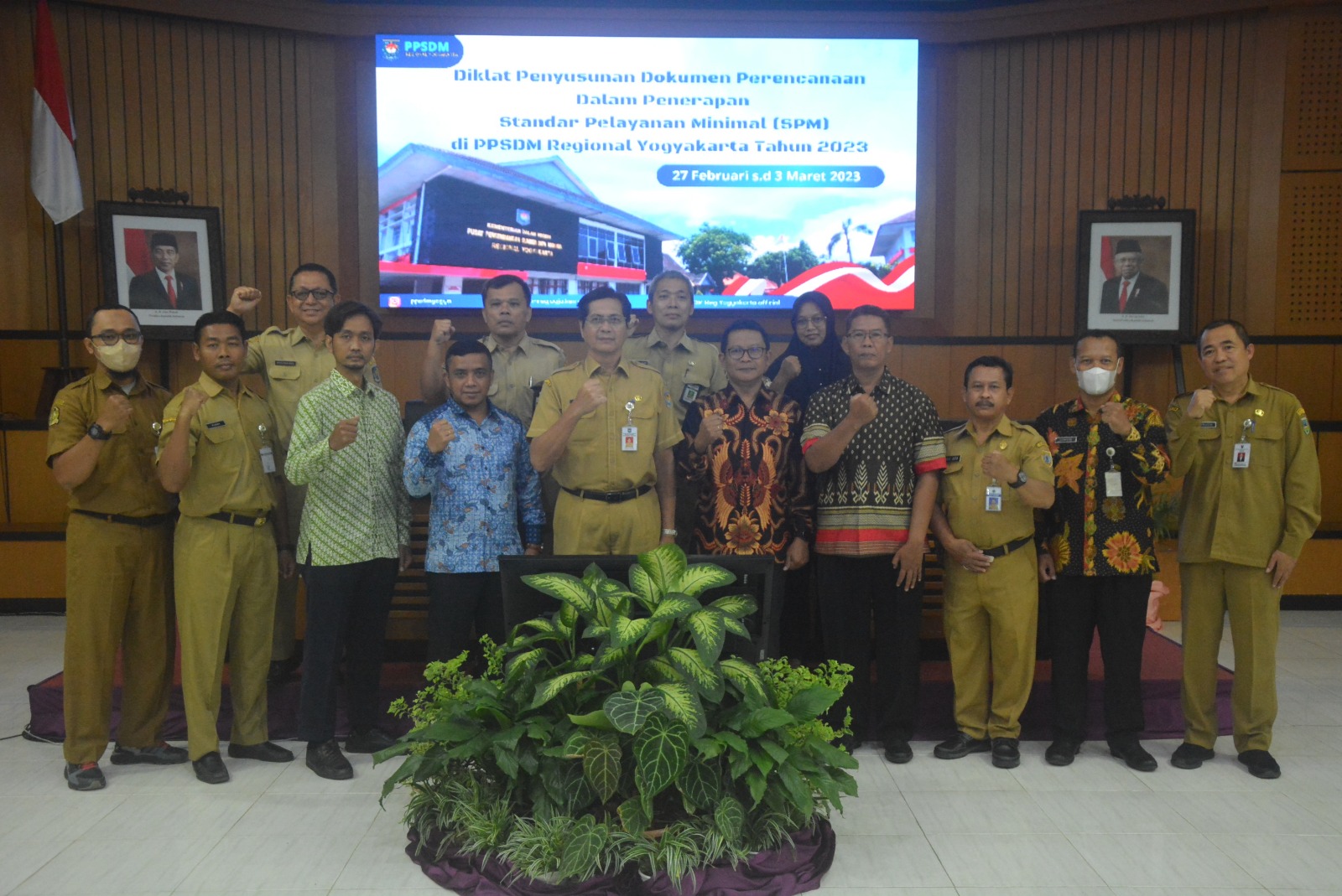 Menguatkan Orientasi Pelayanan Publik, PPSDM Regional Yogyakarta selenggarakan Diklat Penyusunan Dokumen Perencanaan SPM