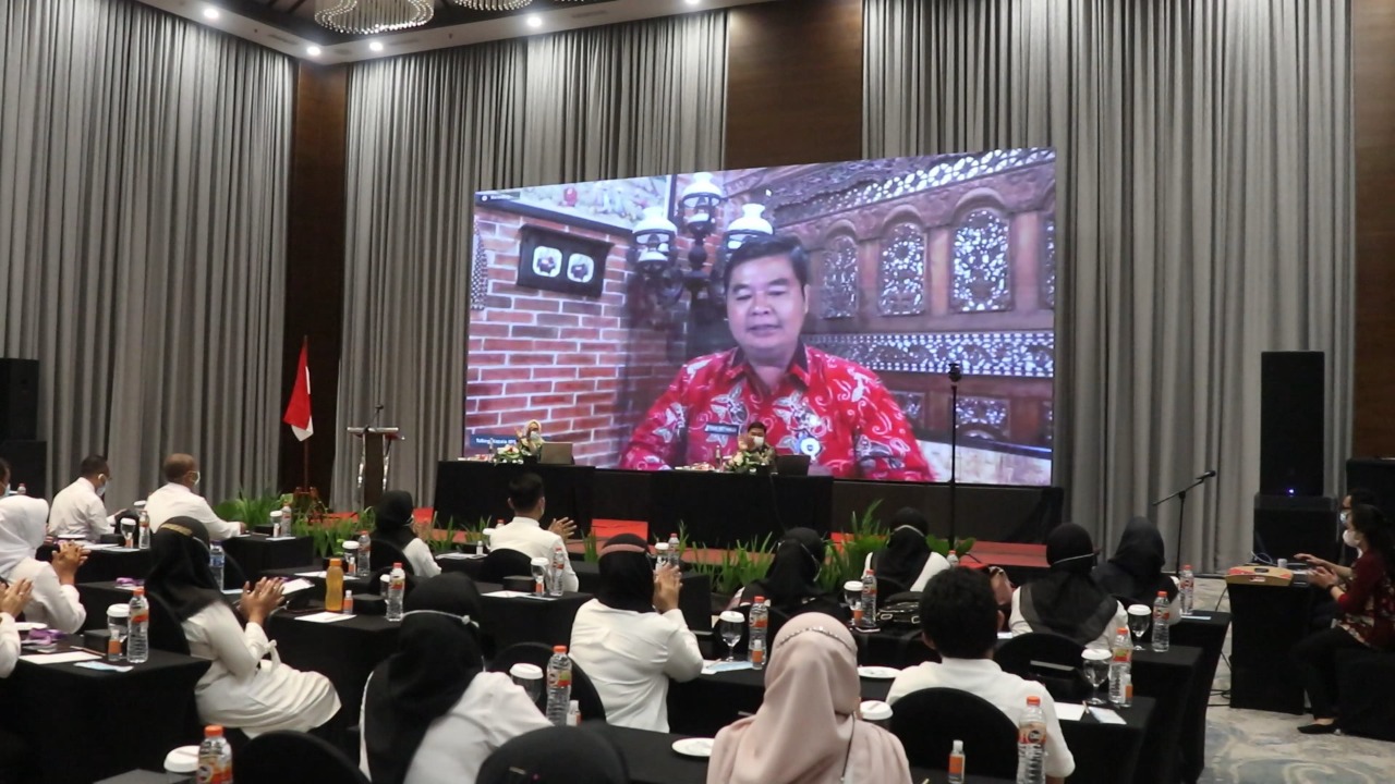 Pembukaan Diklat Perbendaharaan Keuangan Daerah Tahun 2021