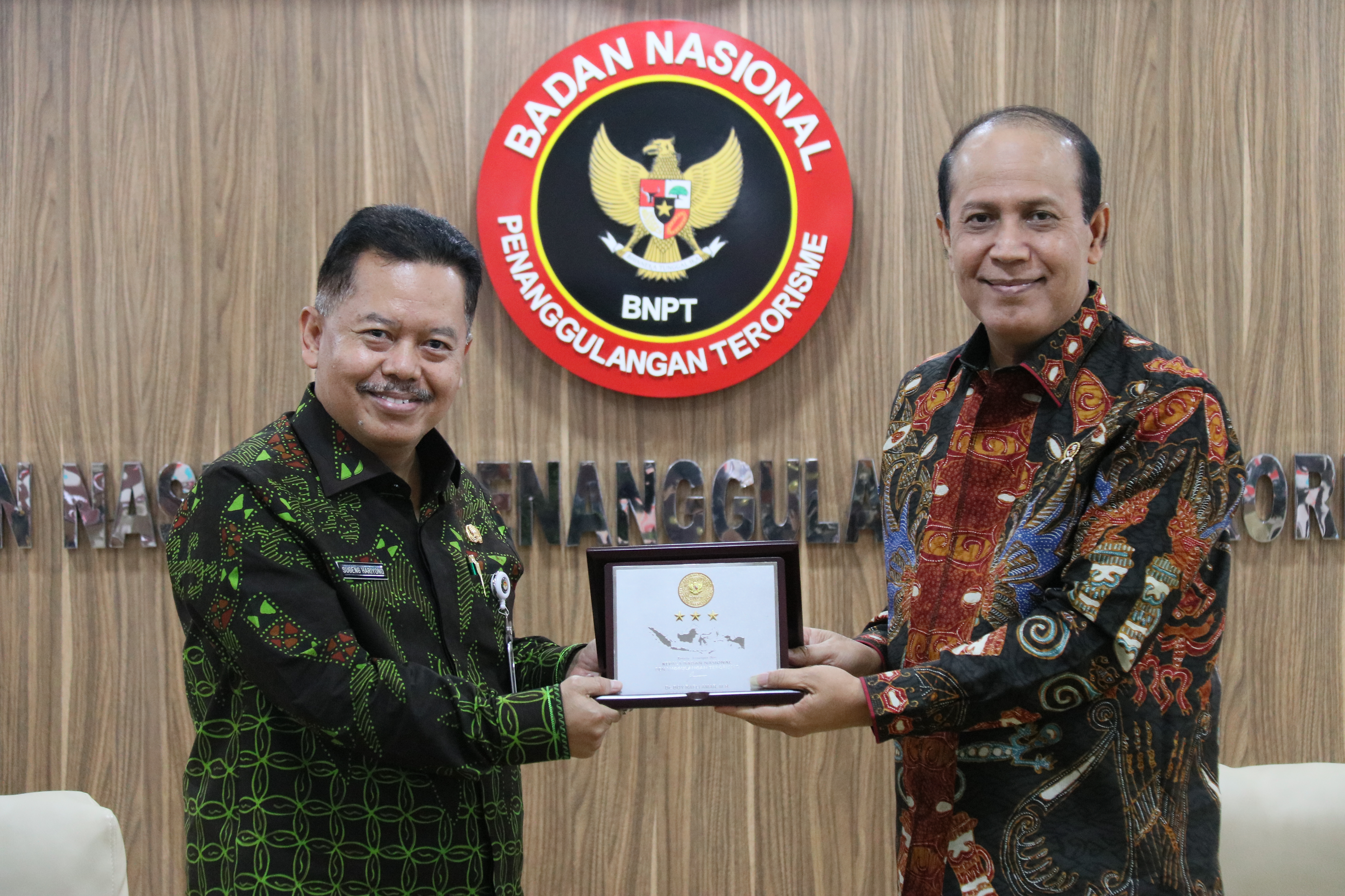 KUNJUNGAN KERJA KE BNPT 