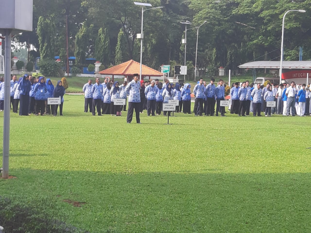 UPACARA HARI ULANG TAHUN KORPS PEGAWAI REPUBLIK INDONESIA KE - 47 DI LINGKUNGAN BPSDM KEMENDAGRI