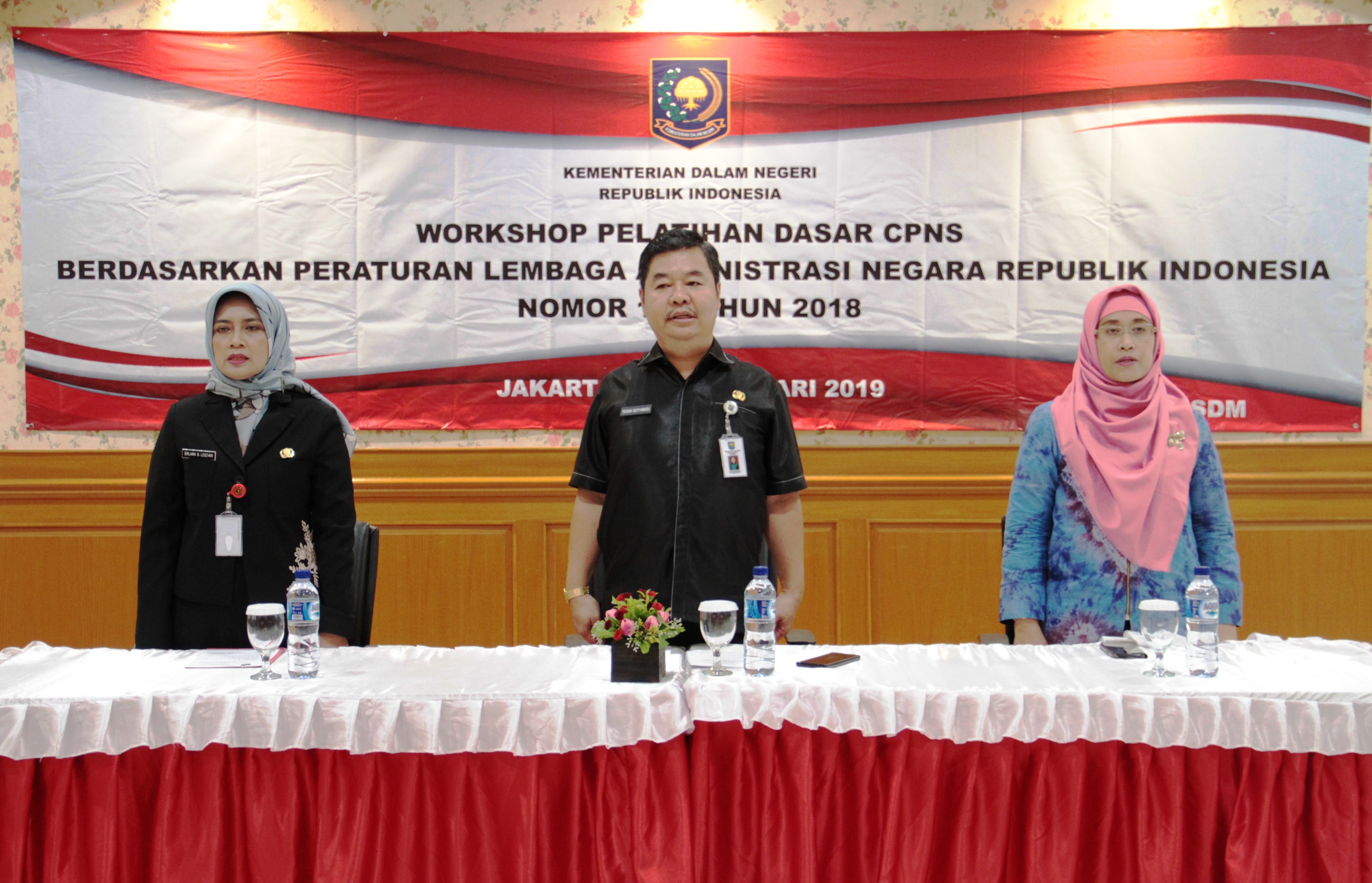 Workshop Pelatihan Dasar CPNS berdasarkan Perkalan No. 12 tahun 2018