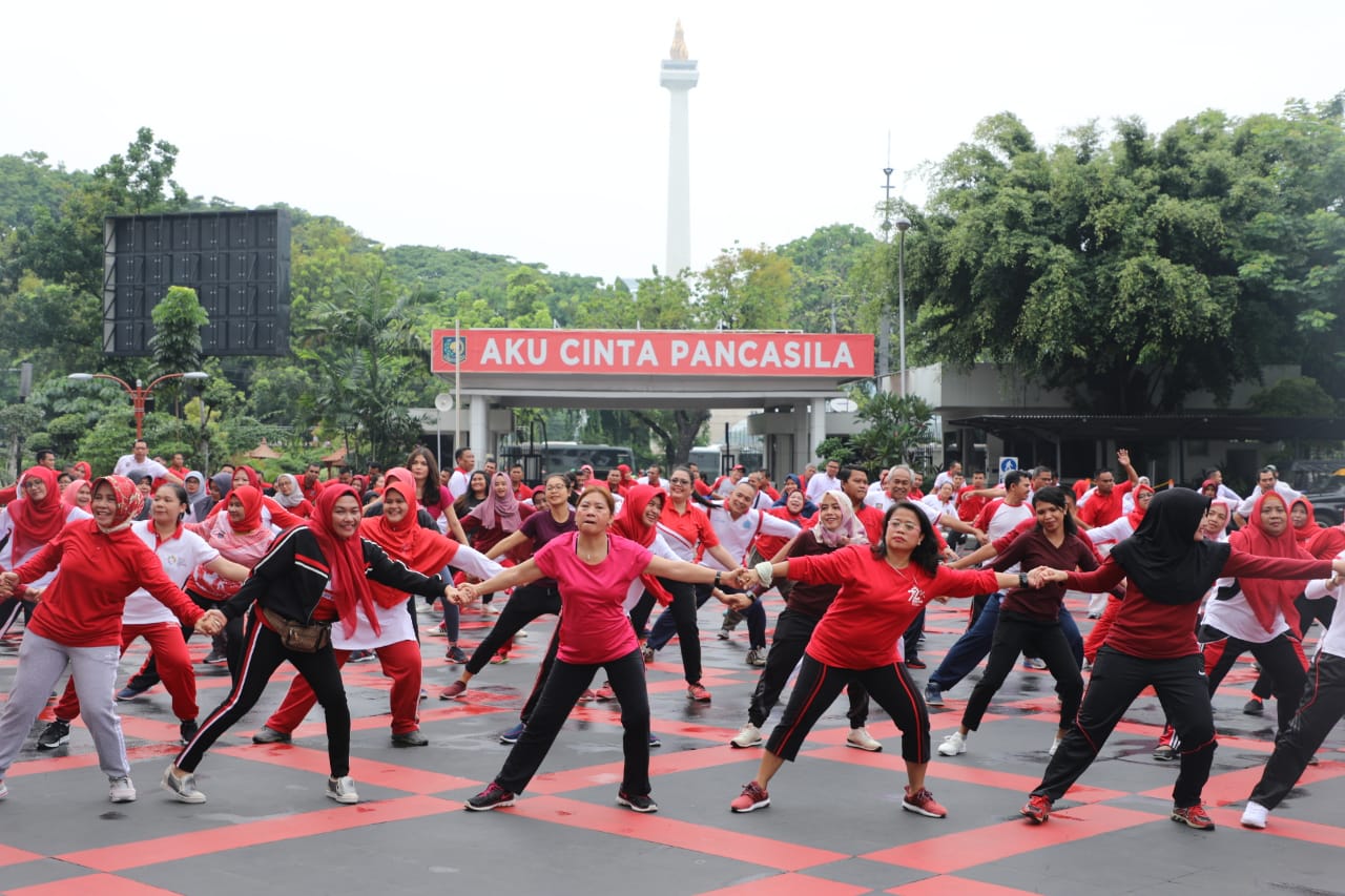 SENAM DALAM RANGKA HUT KORPRI KE-47