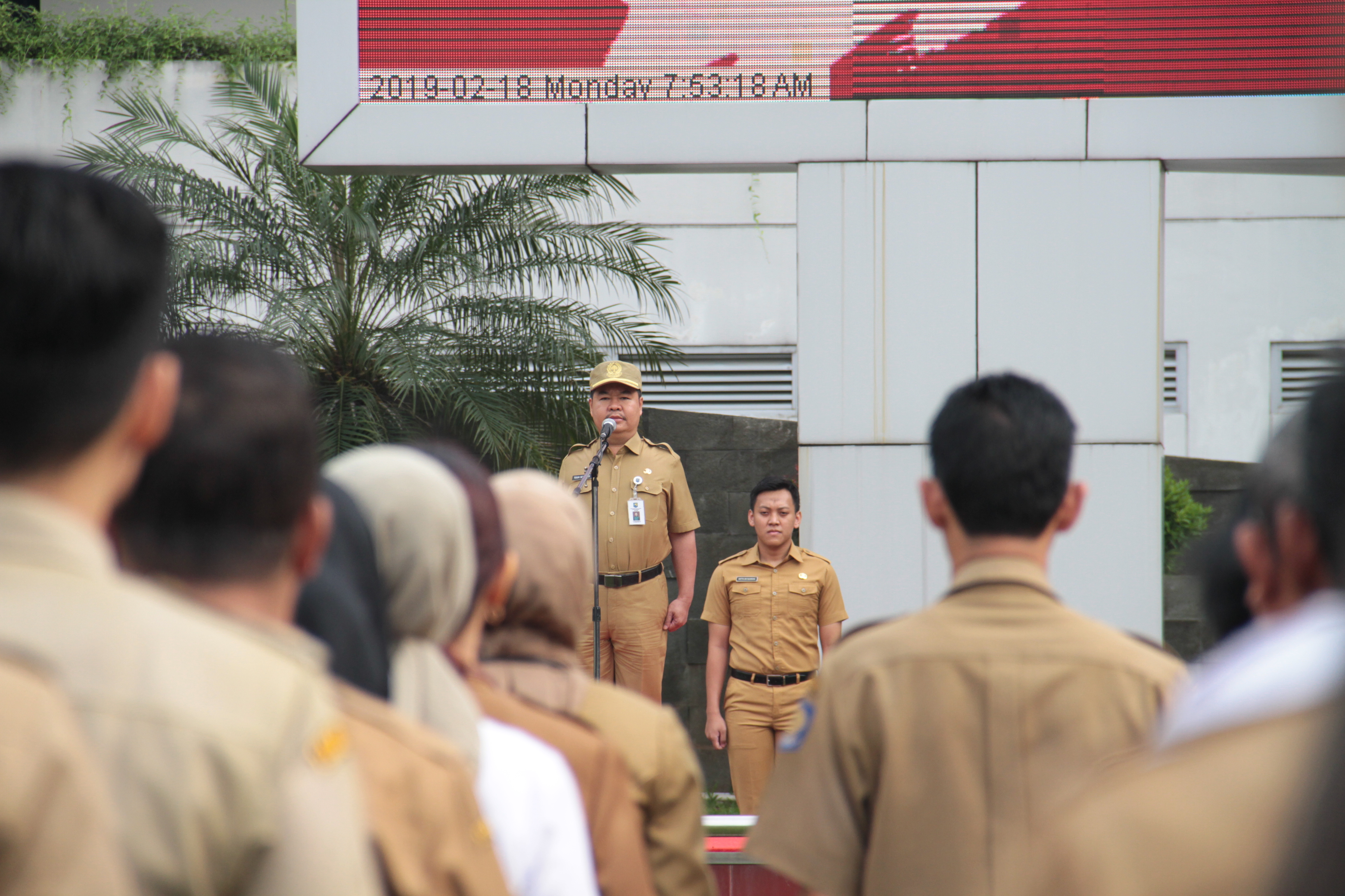 Upacara Bendera, Senin 18 Februari 2019