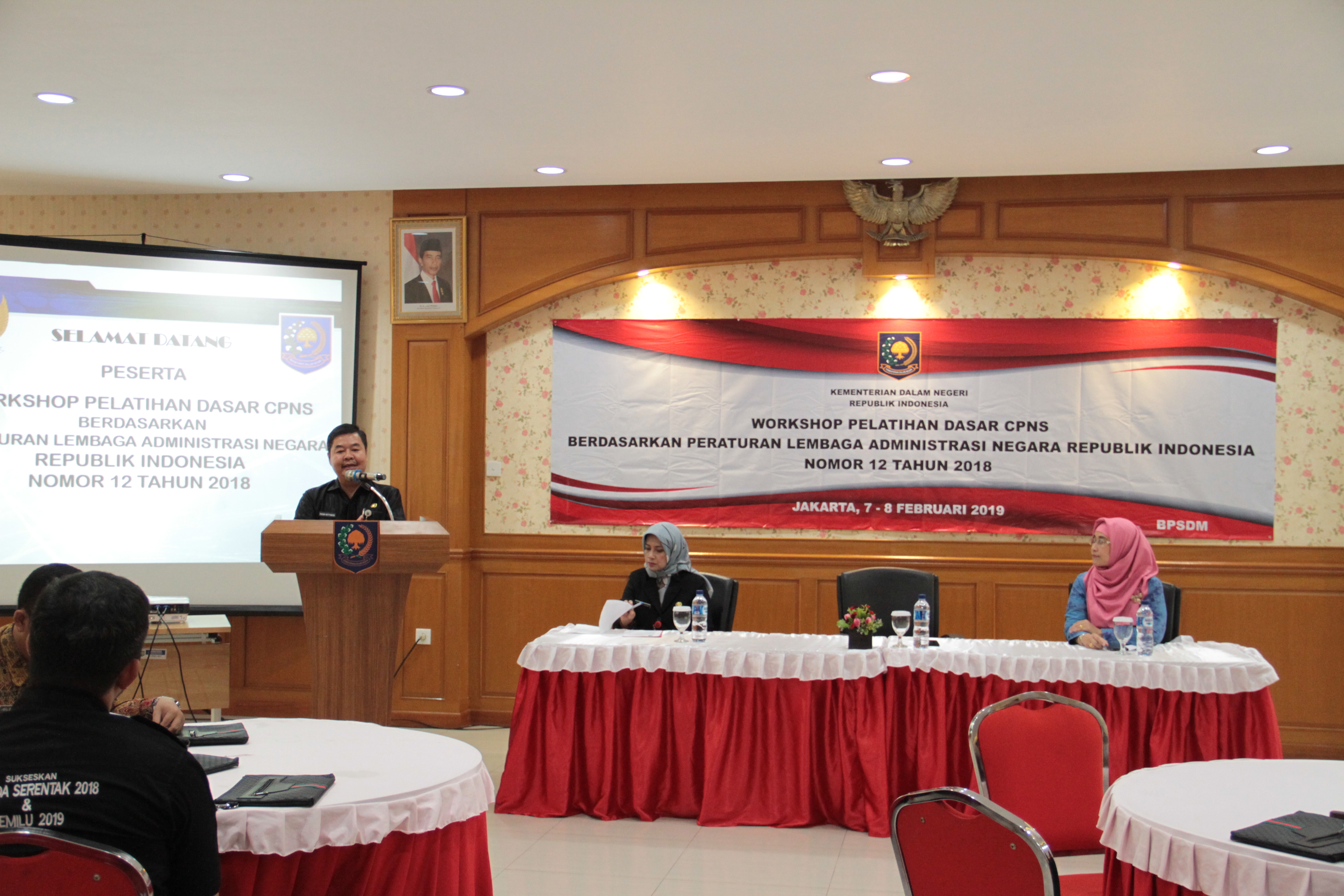 Workshop Pelatihan Dasar CPNS berdasarkan Perkalan No. 12 tahun 2018