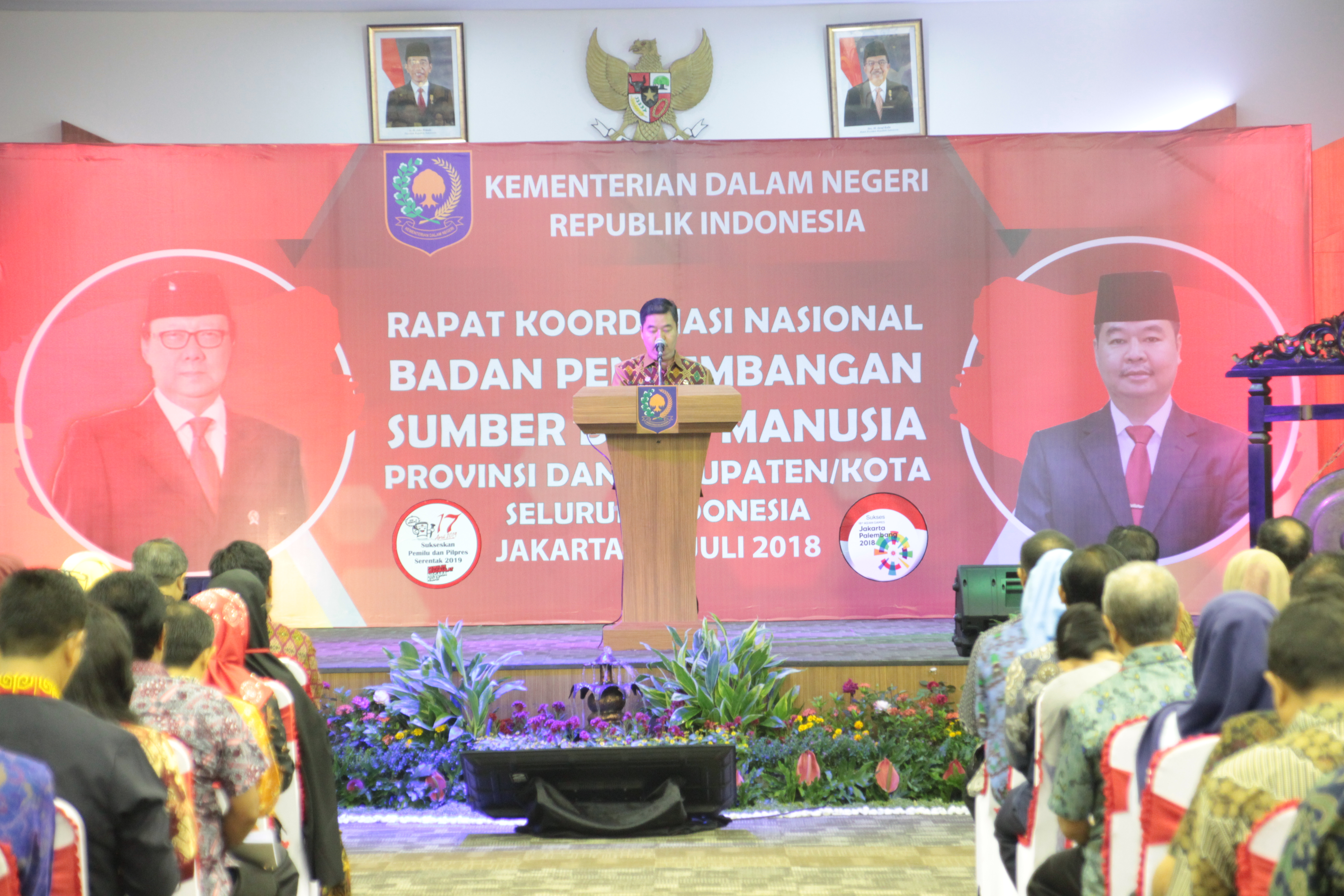 RAPAT KOORDINASI NASIONAL BPSDM PROVINSI DAN KABUPATEN/KOTA SELURUH INDONESIA TAHUN 2018