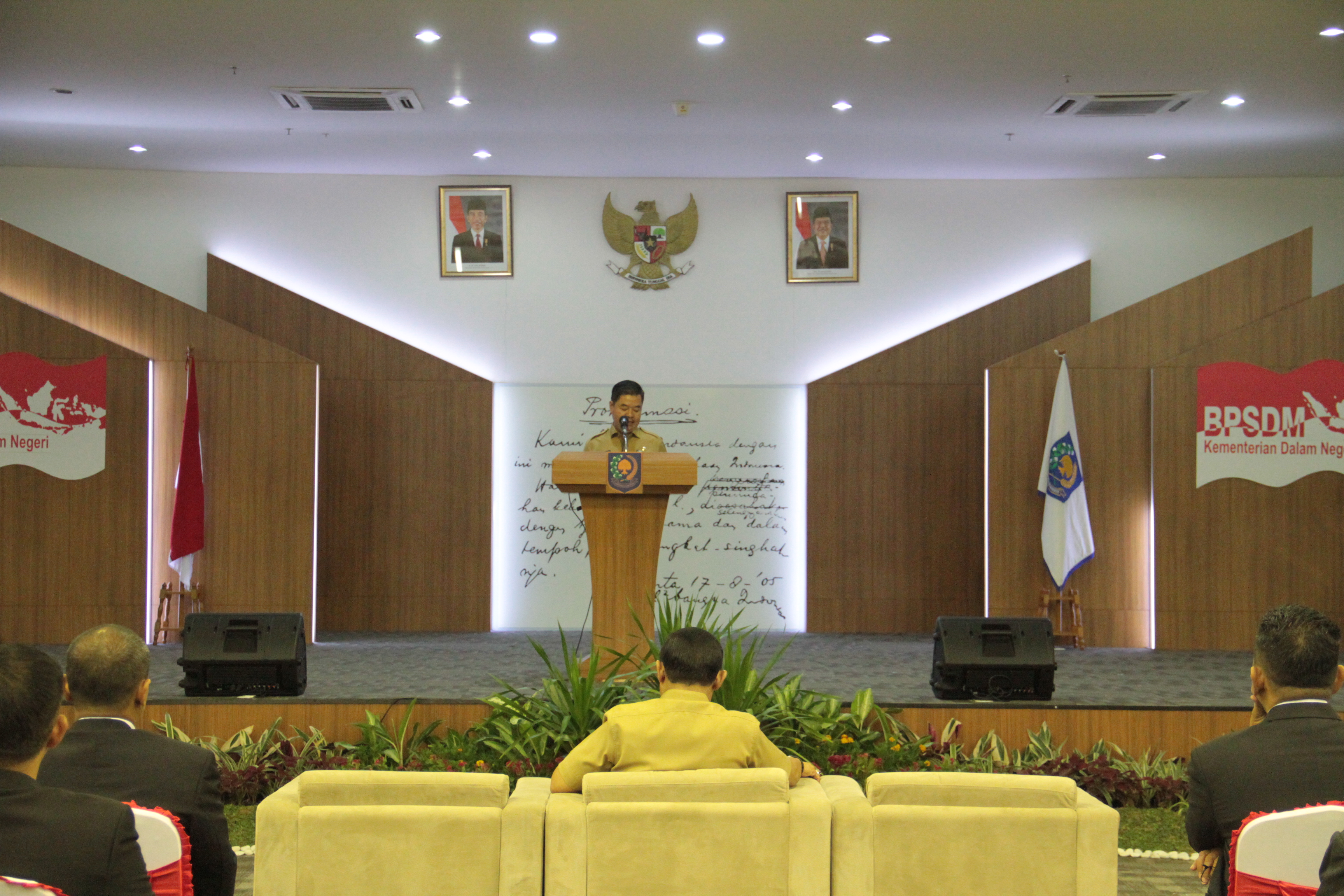 Acara Pembukaan PIM 2, 3, 4 dan Diklat Barang dan Jasa