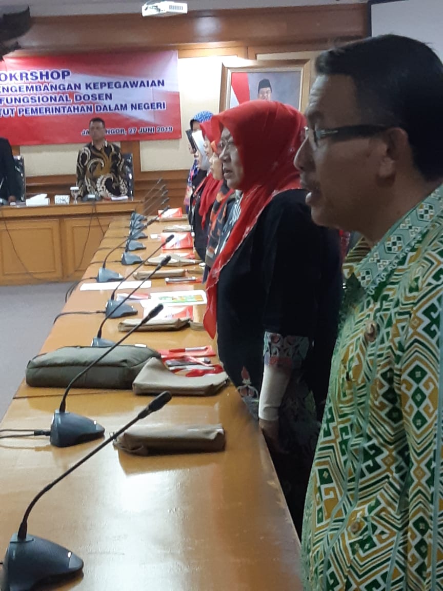 Workshop pembinaan dan pengembangan kepegawaian jabatan fungsional dosen di lingkungan Institut Peme