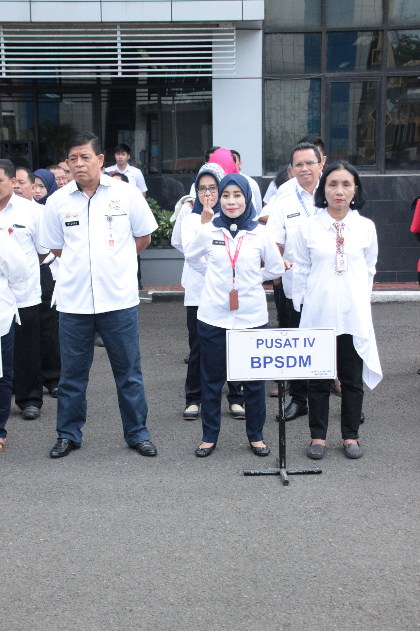 Apel Perdana Pegawai BPSDM Kemendagri di Tahun 2019 