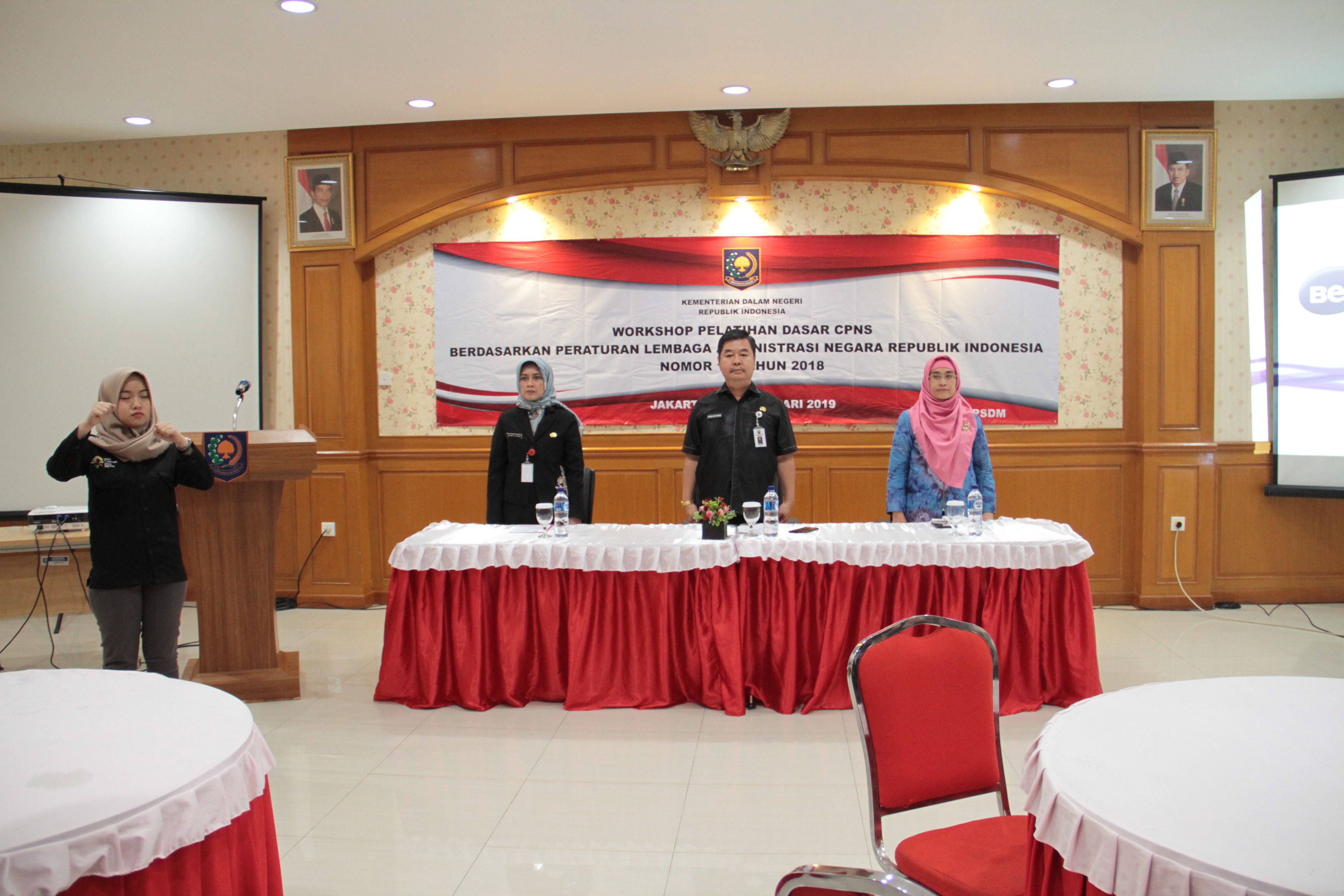 Workshop Pelatihan Dasar CPNS berdasarkan Perkalan No. 12 tahun 2018