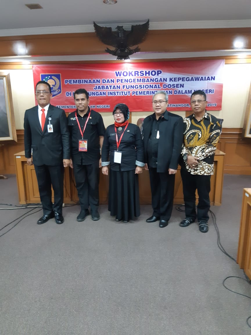 Workshop pembinaan dan pengembangan kepegawaian jabatan fungsional dosen di lingkungan Institut Peme