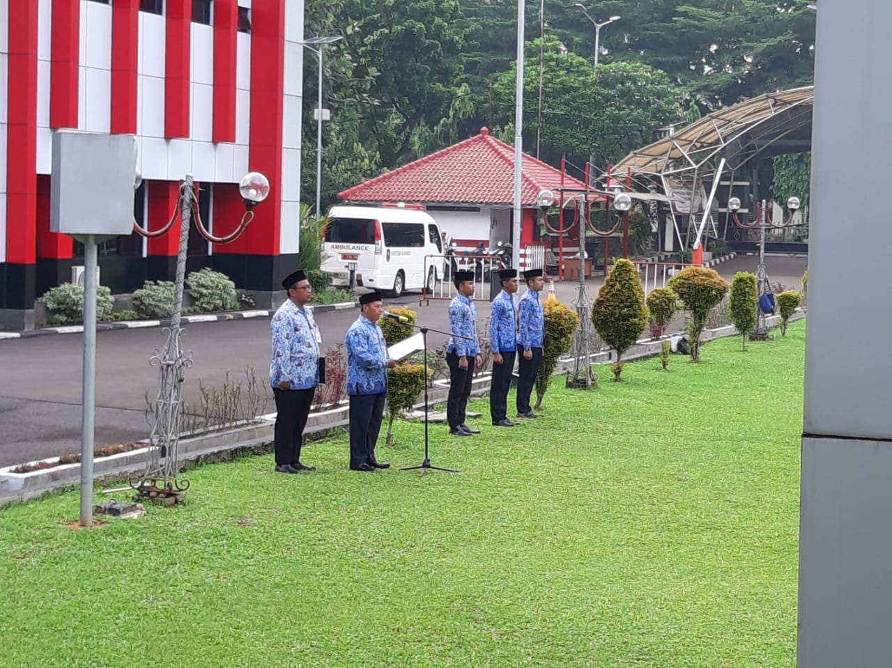 UPACARA HARI ULANG TAHUN KORPS PEGAWAI REPUBLIK INDONESIA KE - 47 DI LINGKUNGAN BPSDM KEMENDAGRI