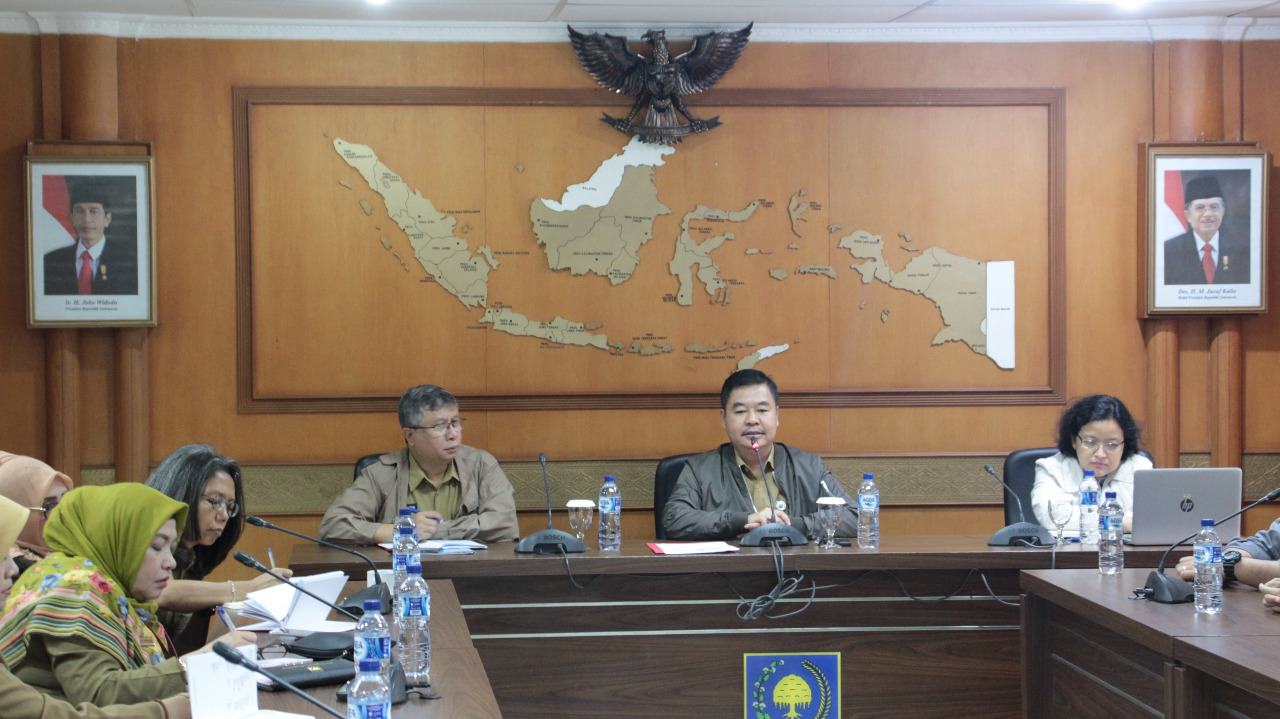 ENTRY MEETING BPK - RI DALAM RANGKA PENELITIAN USULAN RENCANA PNBP DALAM RAPBN TAHUN ANGGARAN 2019