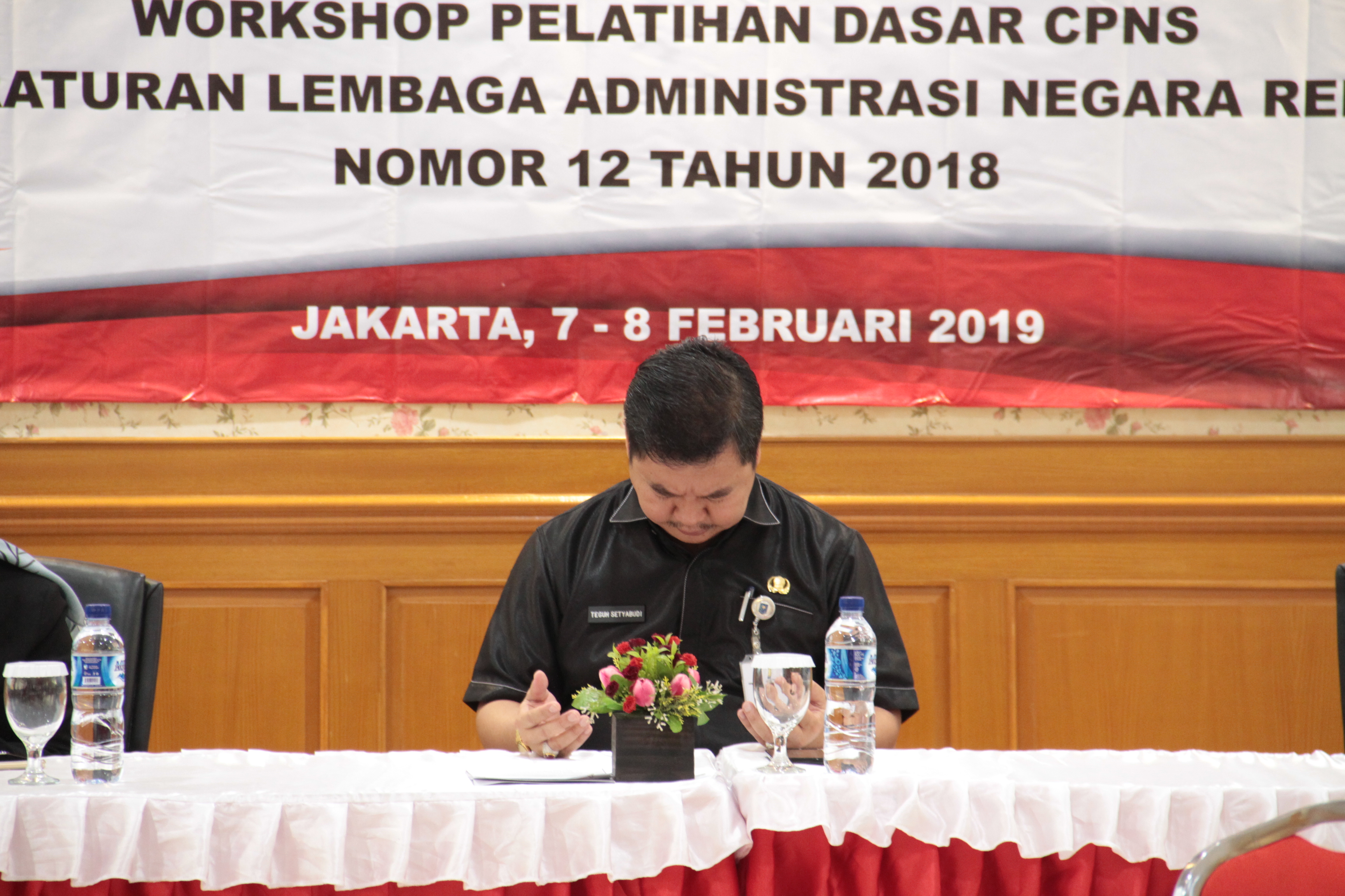 Workshop Pelatihan Dasar CPNS berdasarkan Perkalan No. 12 tahun 2018