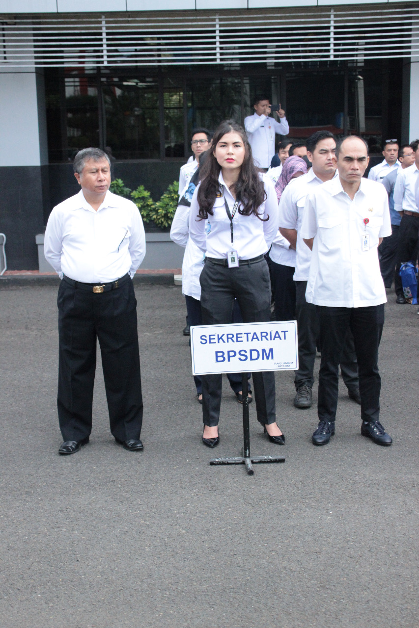 Apel Perdana Pegawai BPSDM Kemendagri di Tahun 2019 