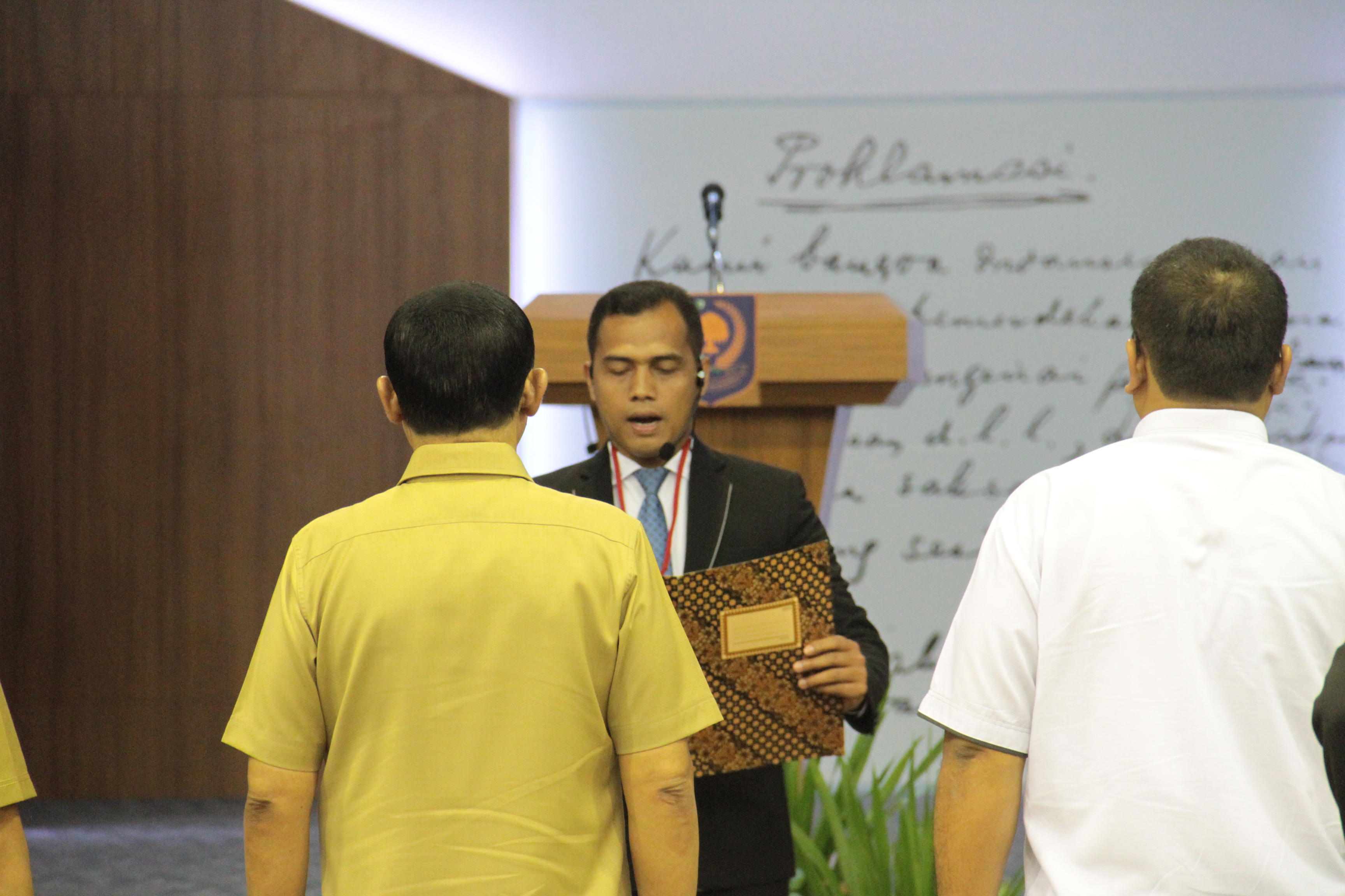 Acara Pembukaan PIM 2, 3, 4 dan Diklat Barang dan Jasa