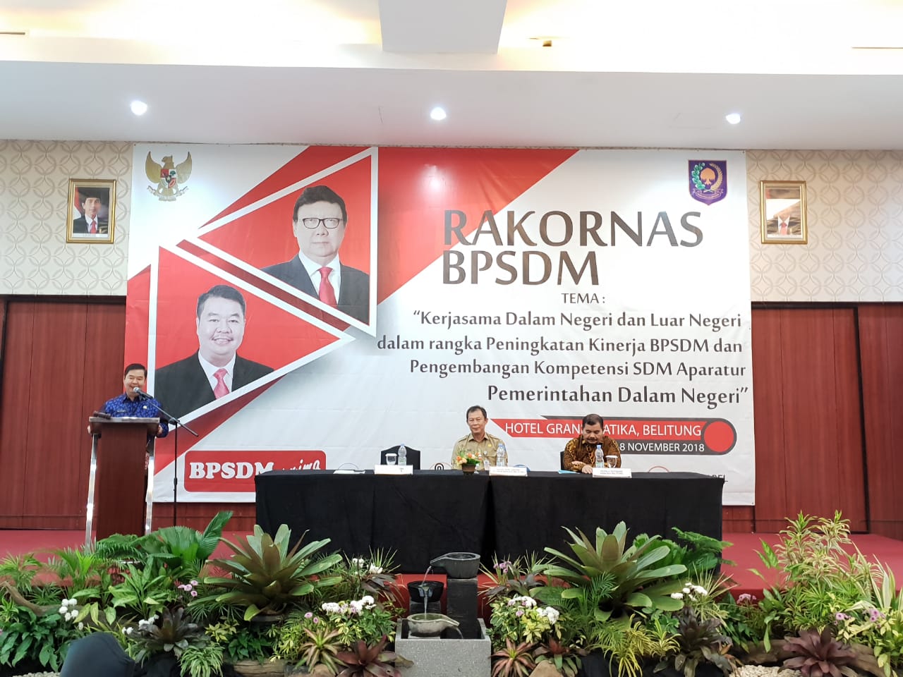 HASIL KESEPAKATAN PADA RAKORNAS BPSDM PROVINSI SELURUH INDONESIA DAN BKPSDM KABUPATEN/KOTA TERPILIH TAHUN 2018