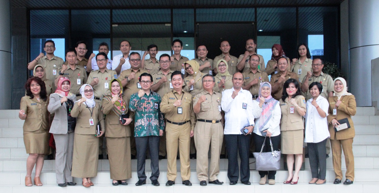 Kepala Badan Pengembangan Sumber Daya Manusia Kemendagri menerima kunjungan (visitasi) dari Lembaga Administrasi Negara (LAN-RI)