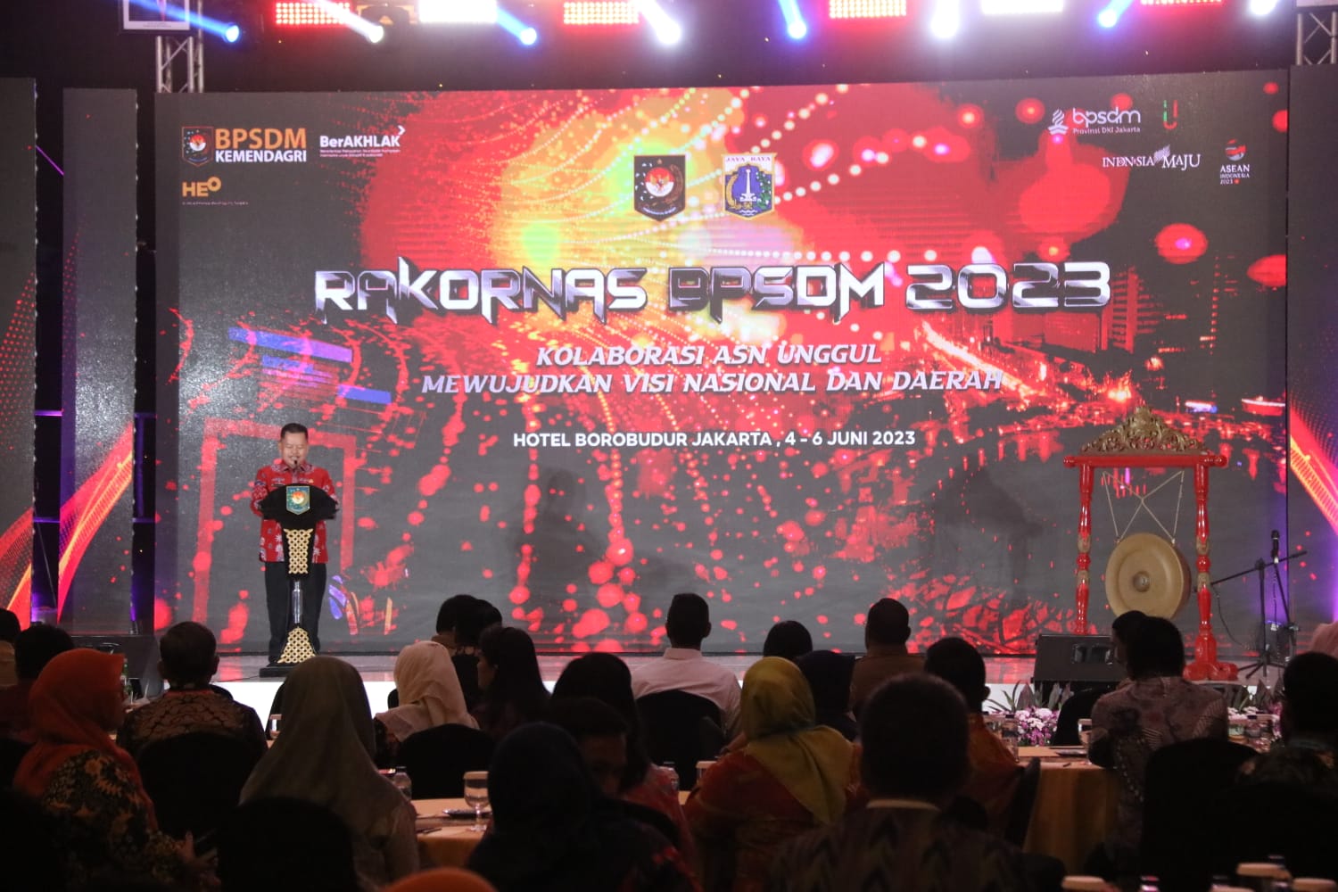 Kegiatan Rakornas BPSDM Kemendagri: Kolaborasi ASN Unggul Menuju Visi Nasional dan Daerah 2024-2029