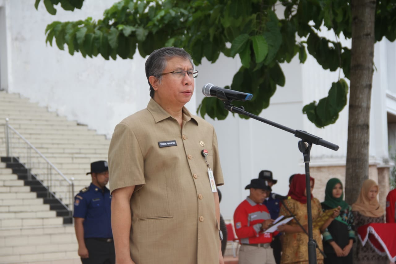 ACARA PENUTUPAN DIKLAT PEMADAM KEBAKARAN KUALIFIKASI PEMADAM I (Angkatan 5 dan 6) BALAI PENGEMBANGAN KOMPETENSI SATUAN POLISI PAMONG PRAJA DAN PEMADAM KEBAKARAN (BPSDM) ROKAN HILIR