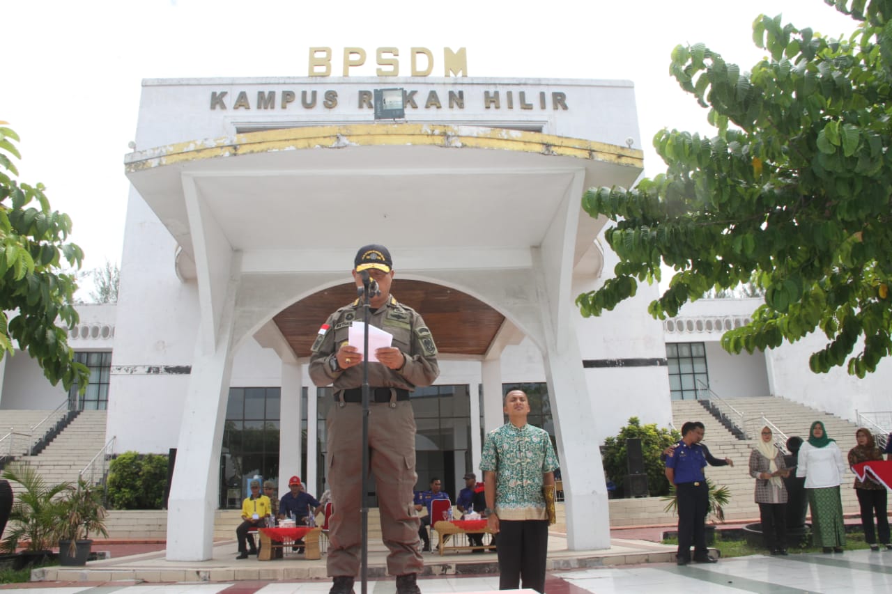 DIKLAT PEMADAM KEBAKARAN KUALIFIKASI PEMADAM 1 ANGKATAN III & IV DI BPSDM (Balai Pengembangan Kompetensi Satpol PP dan Pemadam Kebakaran) Rokan Hilir