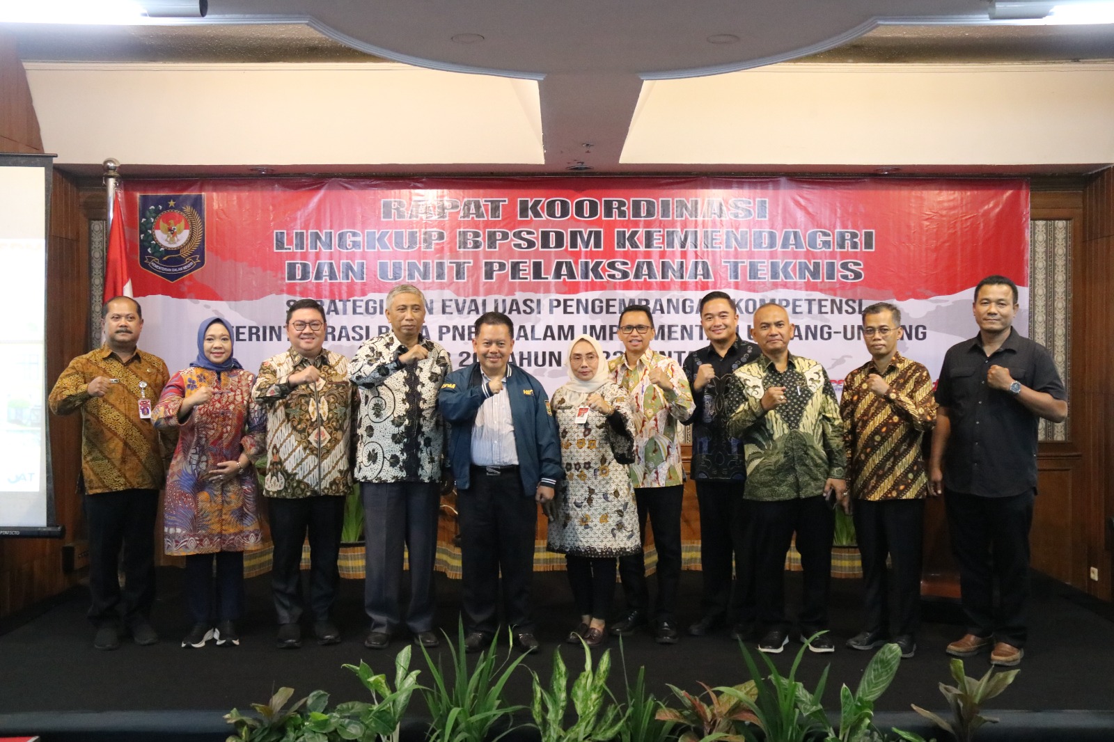 Rapat Koordinasi BPSDM Kemendagri Targetkan Pengembangan Kompetensi ASN