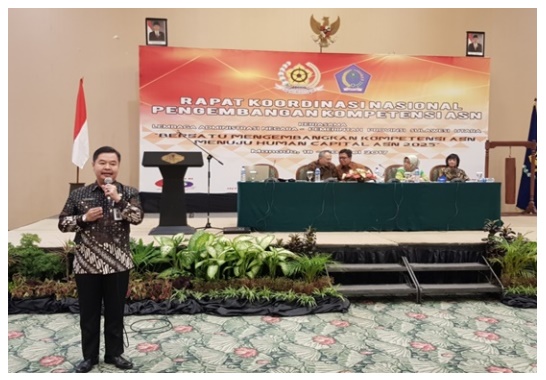 Rapat koordinasi nasional pengembangan kompetensi Aparatur Sipil Negara