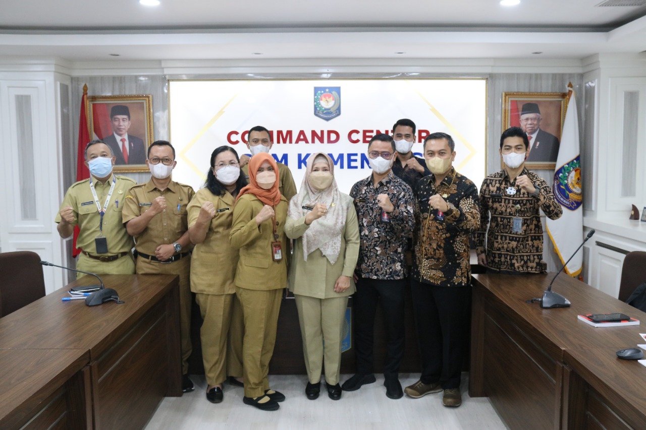 BPSDM Kemendagri Menerima Kunjungan Bilateral dari BNPT 