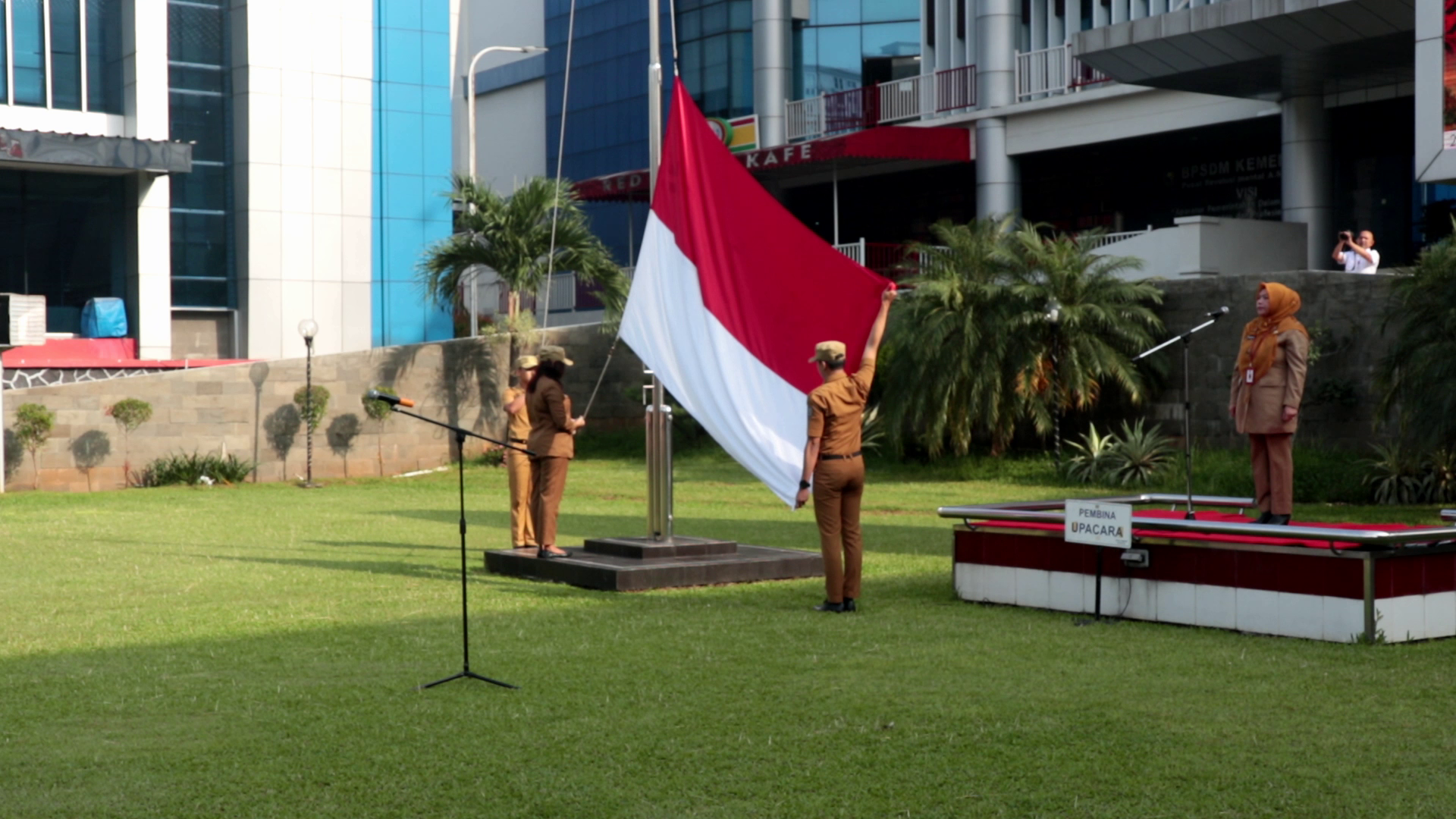 RUTINITAS UPACARA BENDERA SENIN, 29 APRIL 2019