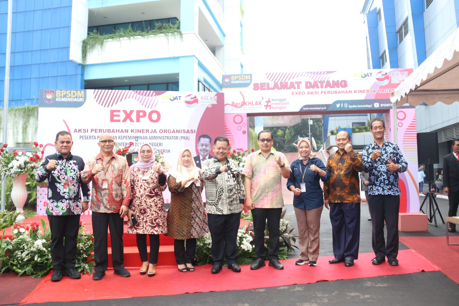BPSDM Kemendagri  Resmikan Expo Aksi Perubahan Kinerja Organisasi