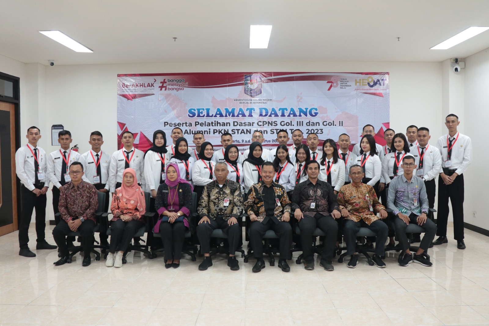 BPSDM Kemendagri Fokus Tingkatkan  Karakter CPNS melalui Pelatihan Dasar Bagi Alumni STAN dan STIN