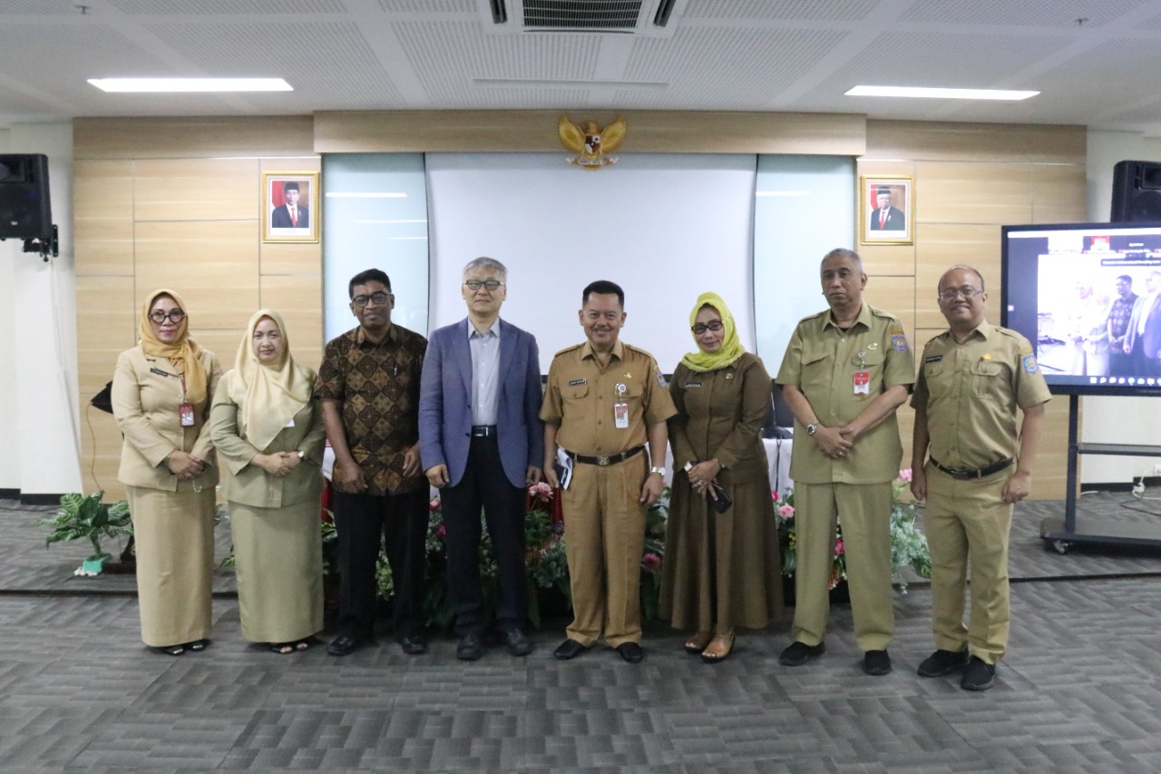 BPSDM Kemendagri Terima Kunjungan  Profesor Young Hoon Anh dari Korea Selatan