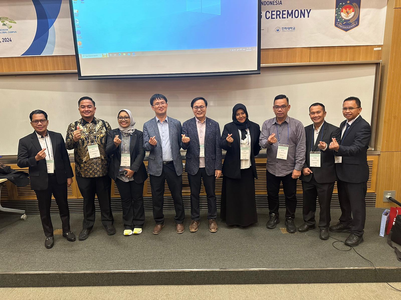 Kemendagri dan Inha University Tingkatkan Kapasitas Aparatur Pemerintah Melalui Pelatihan di Korea Selatan