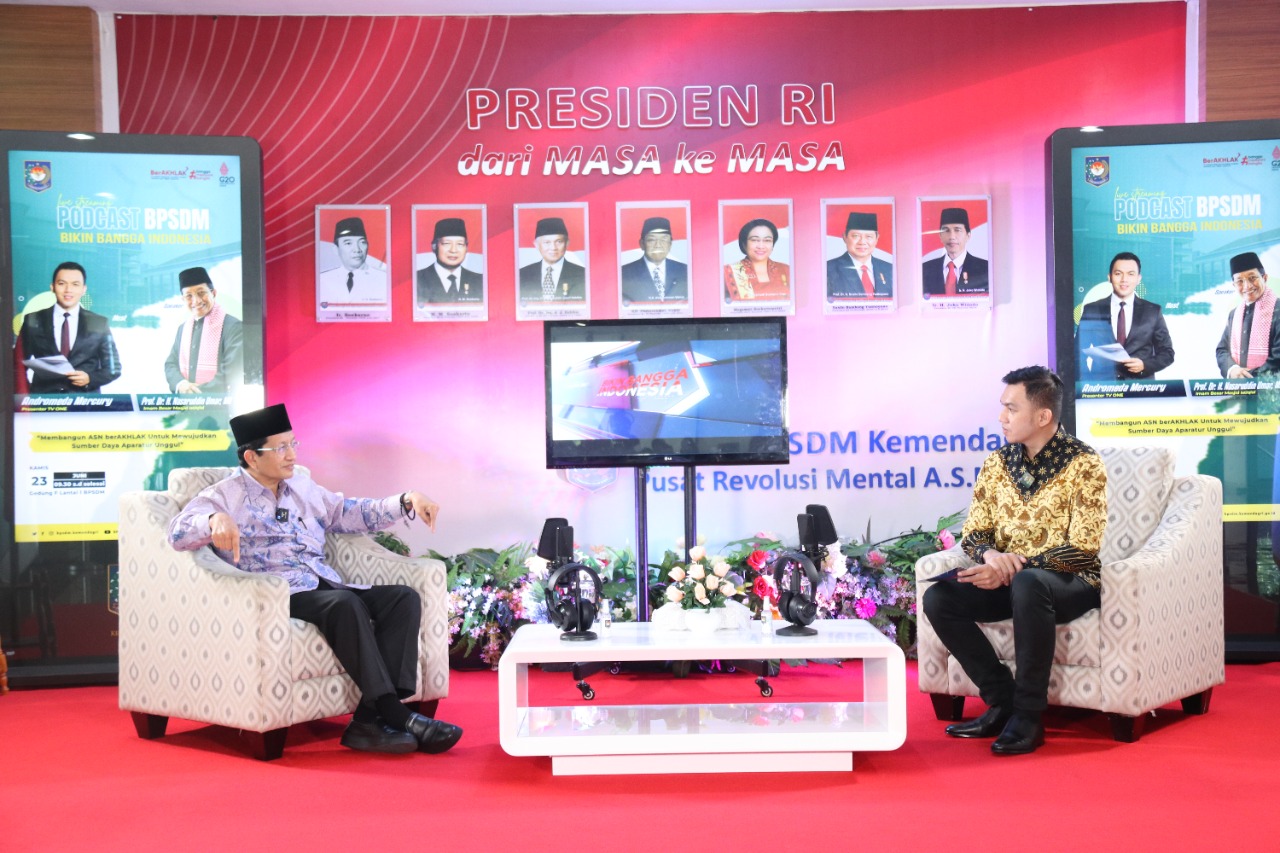 Nasaruddin Umar: Peran  Masjid Istiqlal Dibangun sebagai Pusat Peradaban dan Toleransi antar Umat Beragama