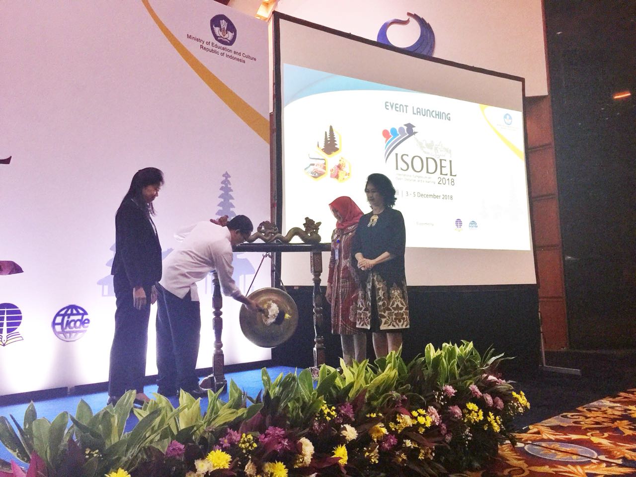 LAUNCHING ISODEL (INTERNATIONAL SYMPOSIUM ON OPEN, DISTANCE AND E-LEARNING)