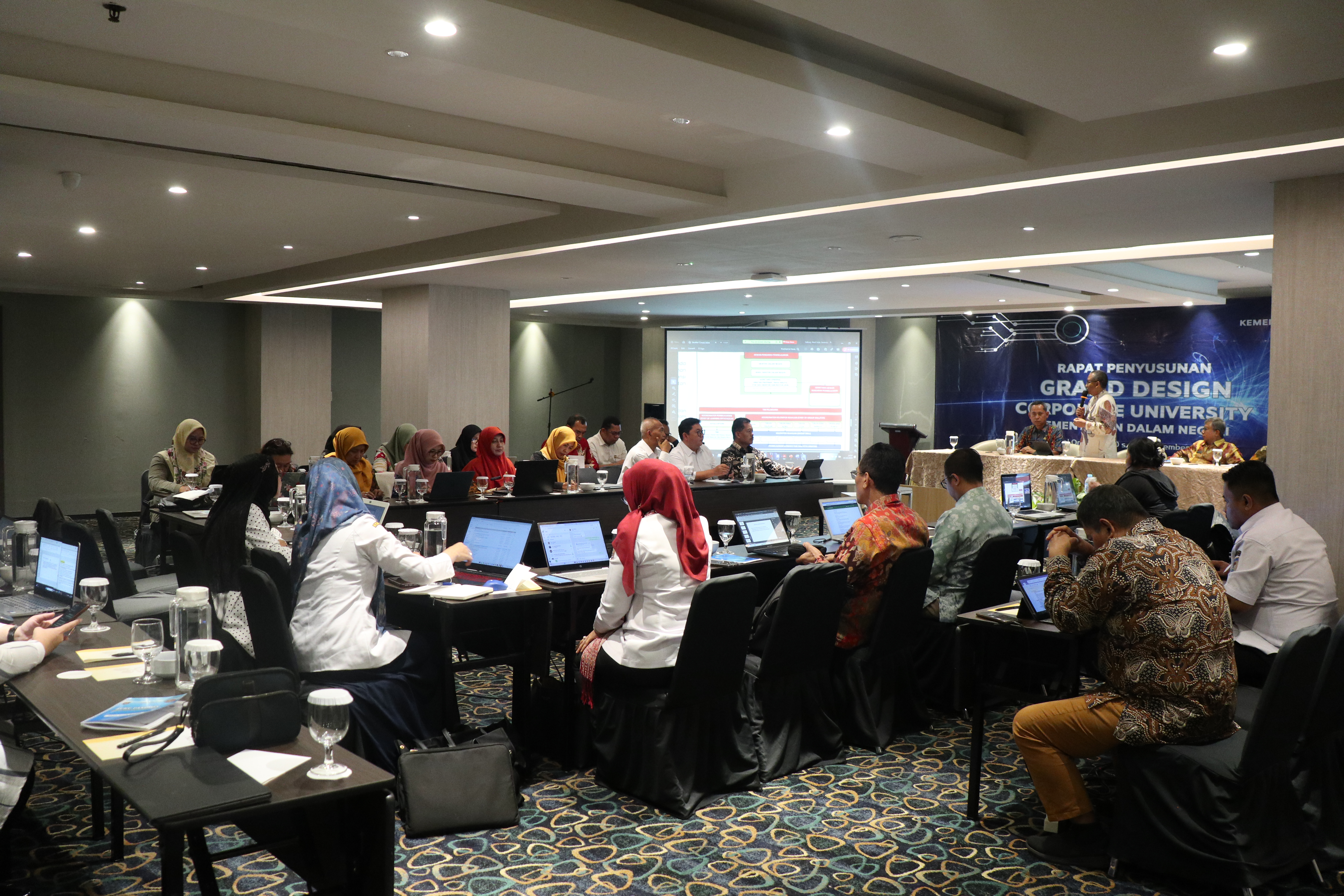 BPSDM Kemendagri Gelar Rapat Penyusunan Grand Design Corporate University