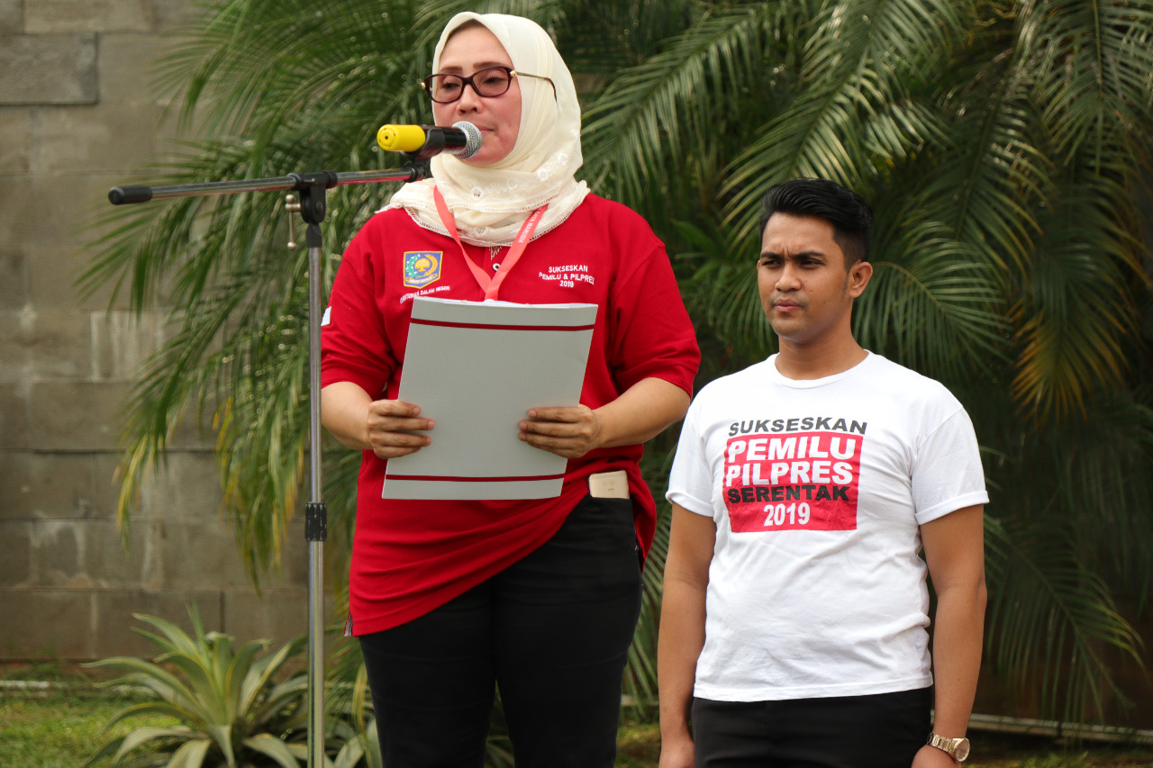 KITA HARUS TOLAK HOAX !!! APEL SORE DALAM RANGKA JELANG PEMILU 17 APRIL 2019