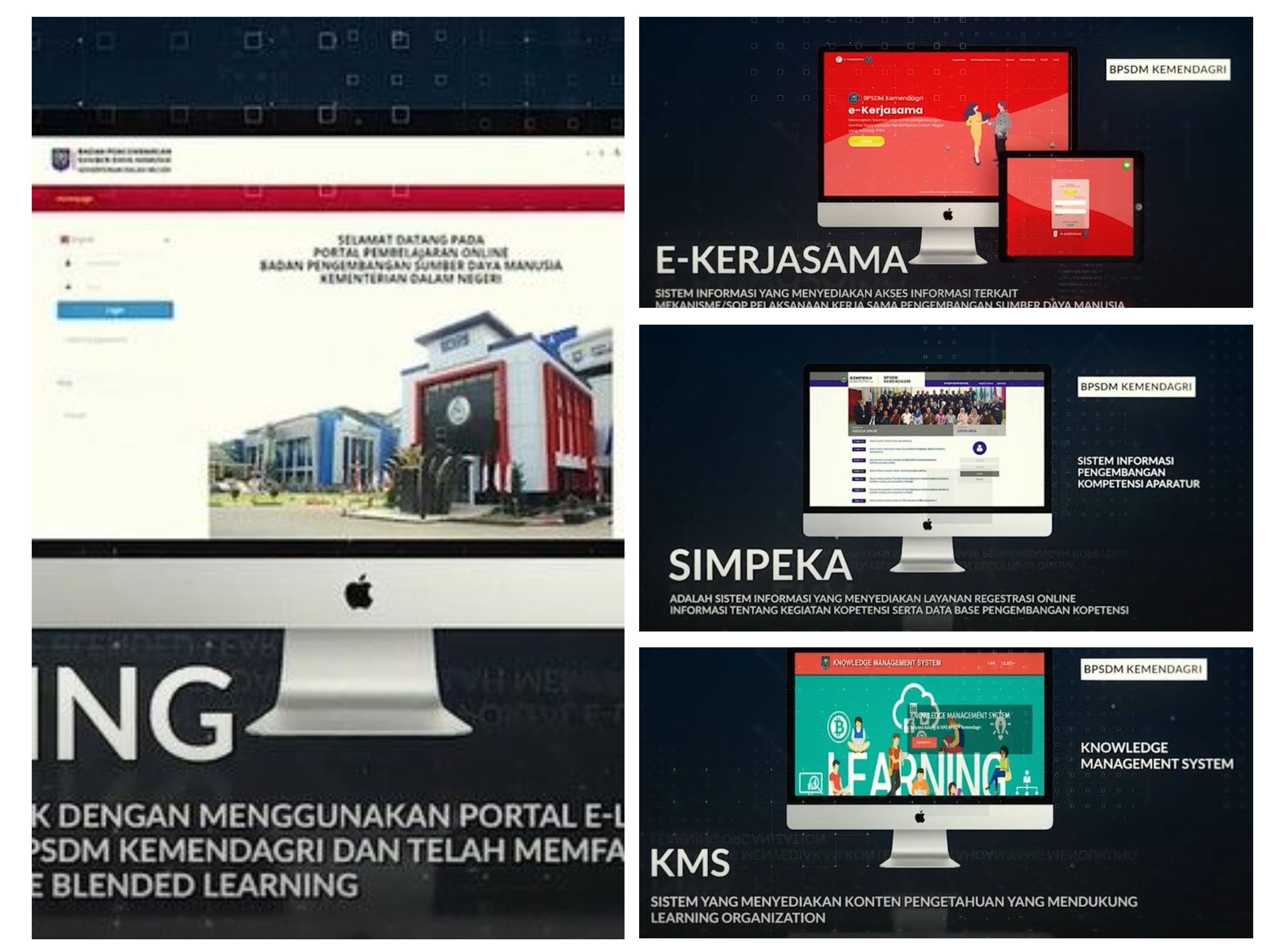 Aplikasi pada BPSDM Kemendagri