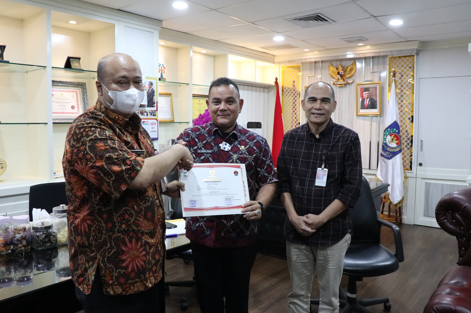 BPSDM kemendagri menyambut baik audiensi bersama BPSDM DKI : Membangun Karakter Unggul bagi Aparatur Pemerintahan Dalam Negeri