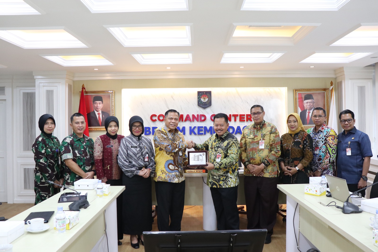 BPSDM Kemendagri Sambut Audiensi Badiklat Kemhan untuk Transformasi dan Kerja Sama