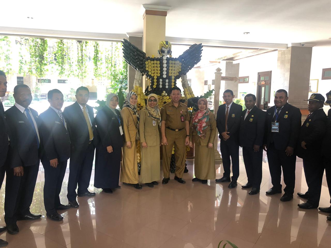 Peserta Diklatpim III PPSDM Regional Makassar Benchmarking di Kab. Badung