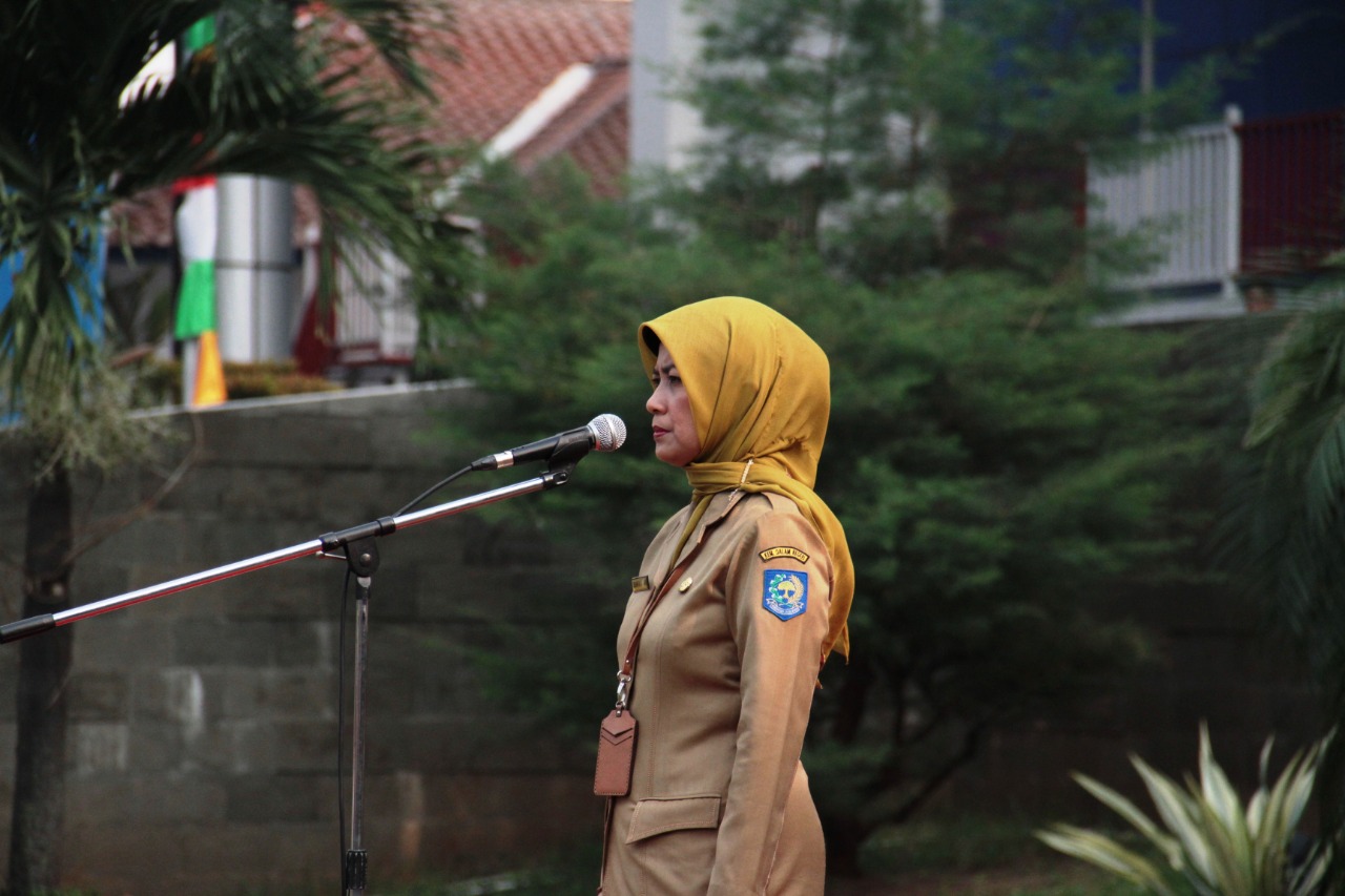 RUTINITAS UPACARA BENDERA DI LINGKUNGAN BPSDM KEMENDAGRI