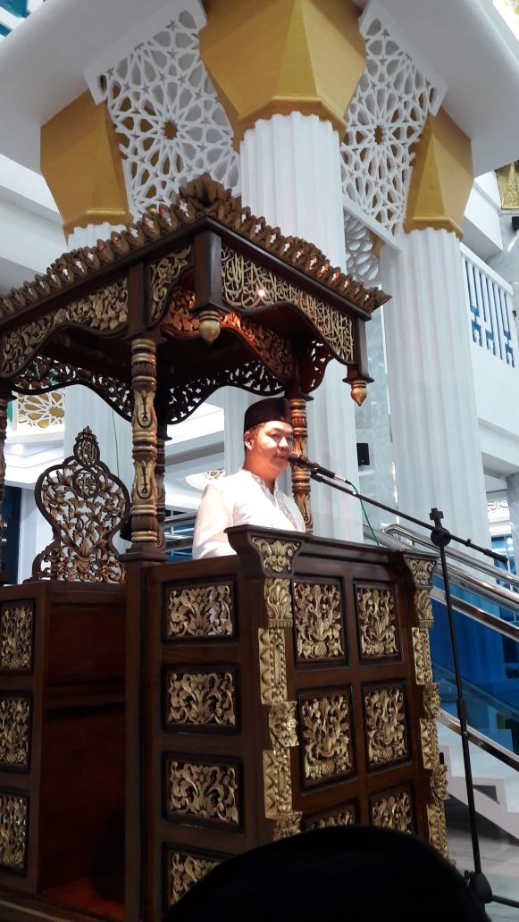 Safari Ramadhan 1439 oleh Kepala BPSDM / Pj Gubernur Sultra di Masjid Al’Alam