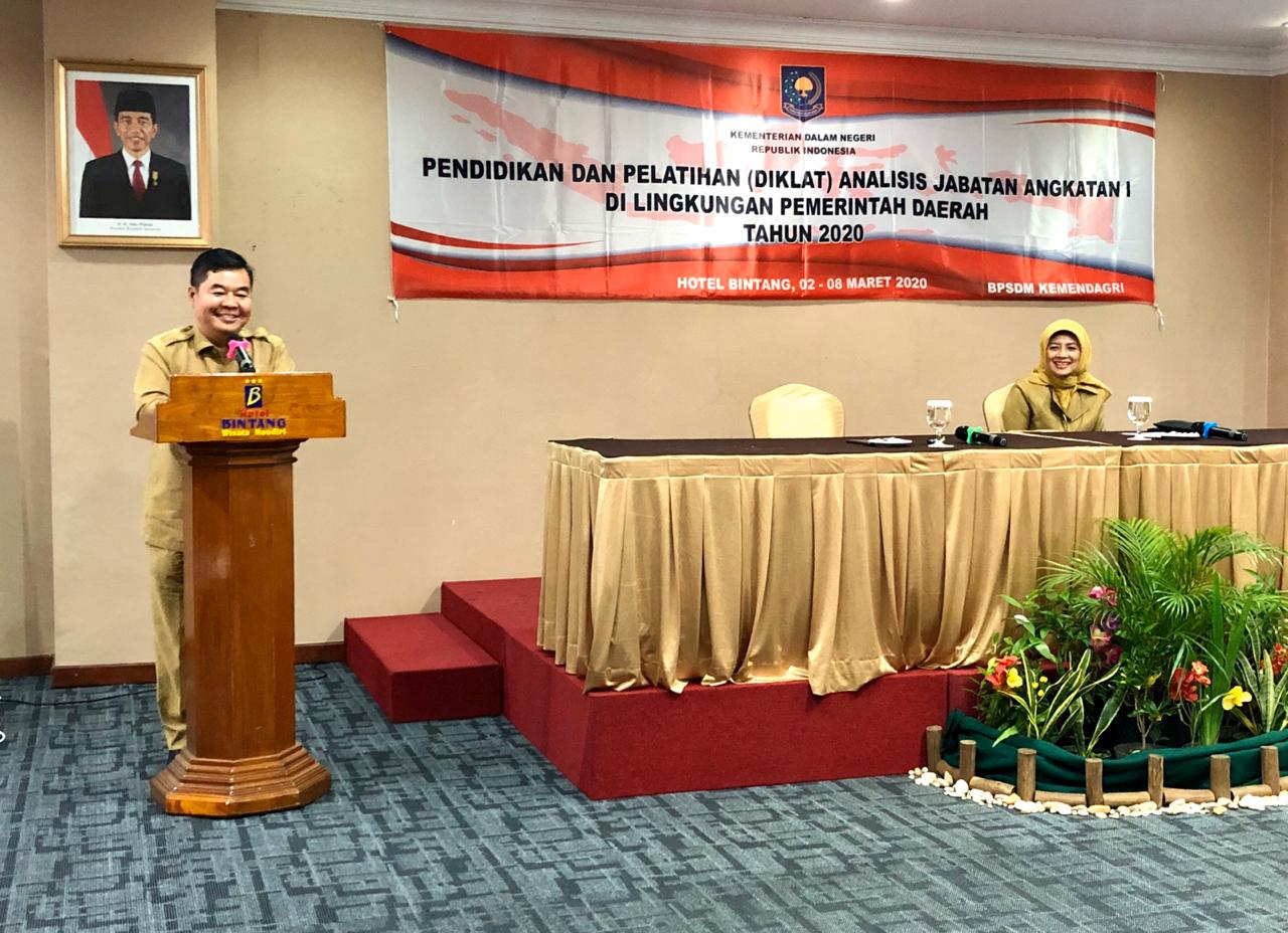 PEMBUKAAN DIKLAT ANALISIS JABATAN ANGKATAN I DAN II
