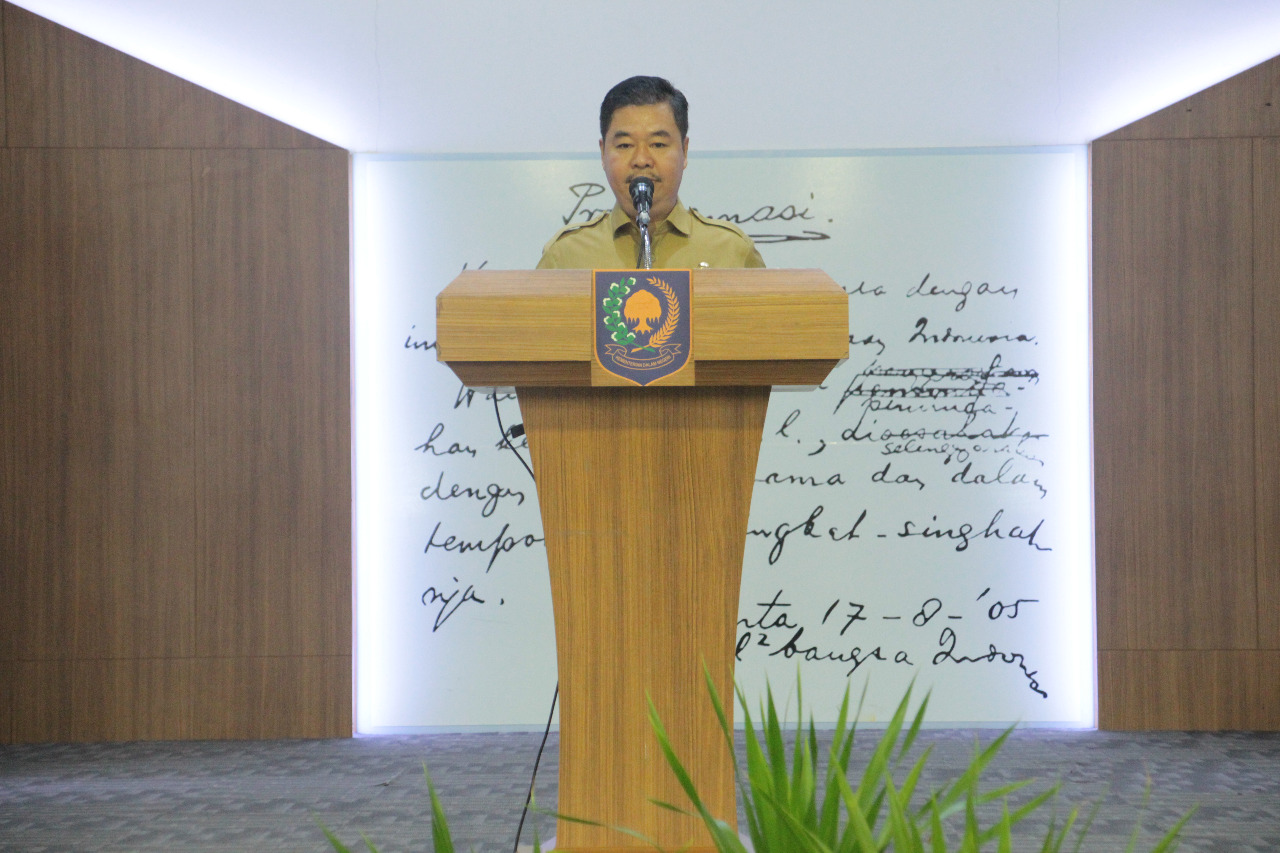 SAMBUTAN BAPAK KEPALA BADAN BPSDM KEMENDAGRI DALAM PEMBUKAAN DIKLATPIM II, III, IV DAN DIKLAT BARANG DAN JASA