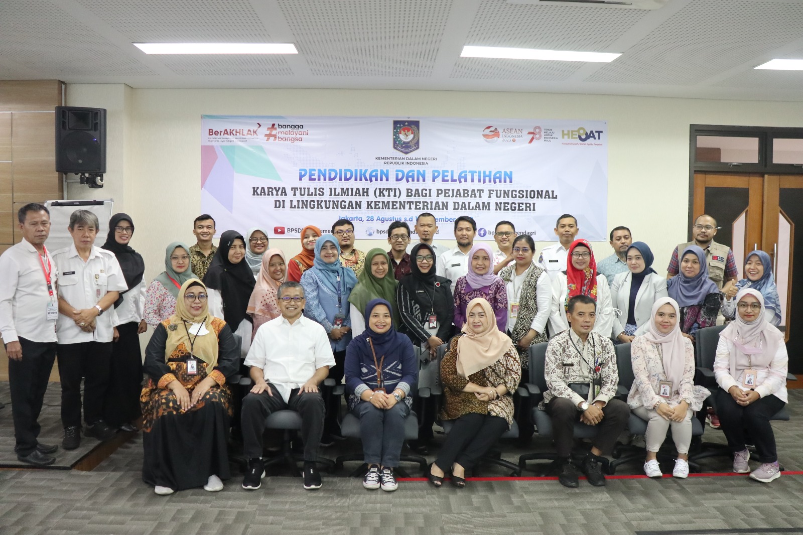 BPSDM Kemendagri Dorong Peningkatan Profesionalisme melalui Pelatihan KTI Bersama BRIN