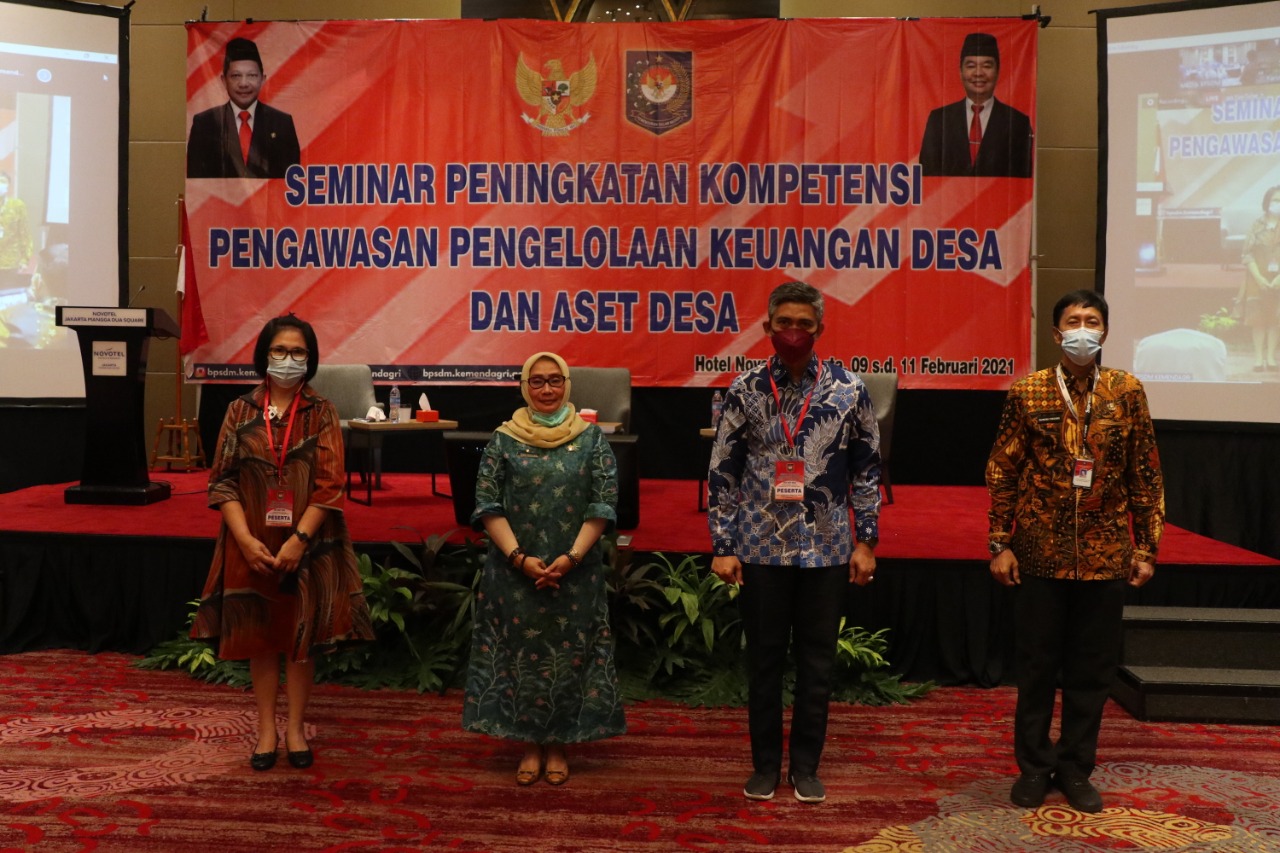 SEMINAR PENINGKATAN KOMPETENSI PENGAWASAN PENGELOLAAN KEUANGAN DESA DAN ASET DESA