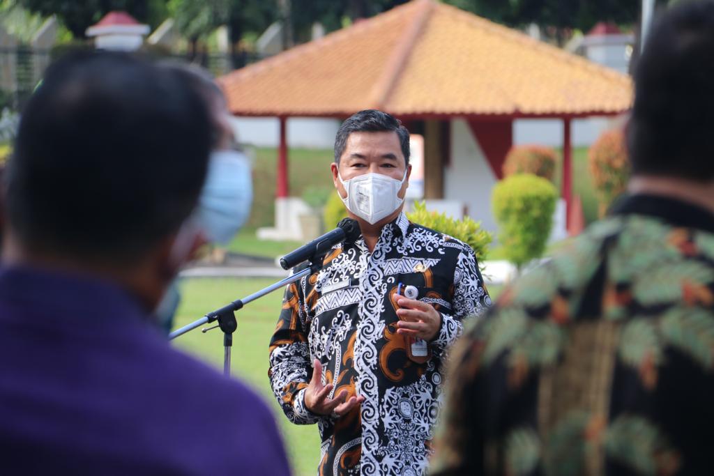 APEL PAGI PERDANA BPSDM KEMENDAGRI DI TAHUN 2021