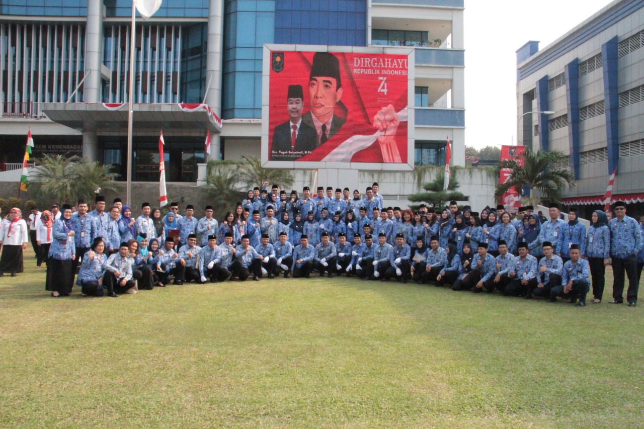 Video News : Upacara Peringatan HUT RI Ke 74 di BPSDM Kemendagri