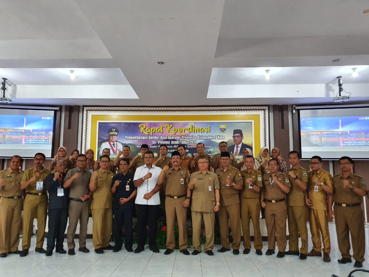RAKOR PENGEMBANGAN SDM APARATUR DI BPSDM PROV.JAMBI