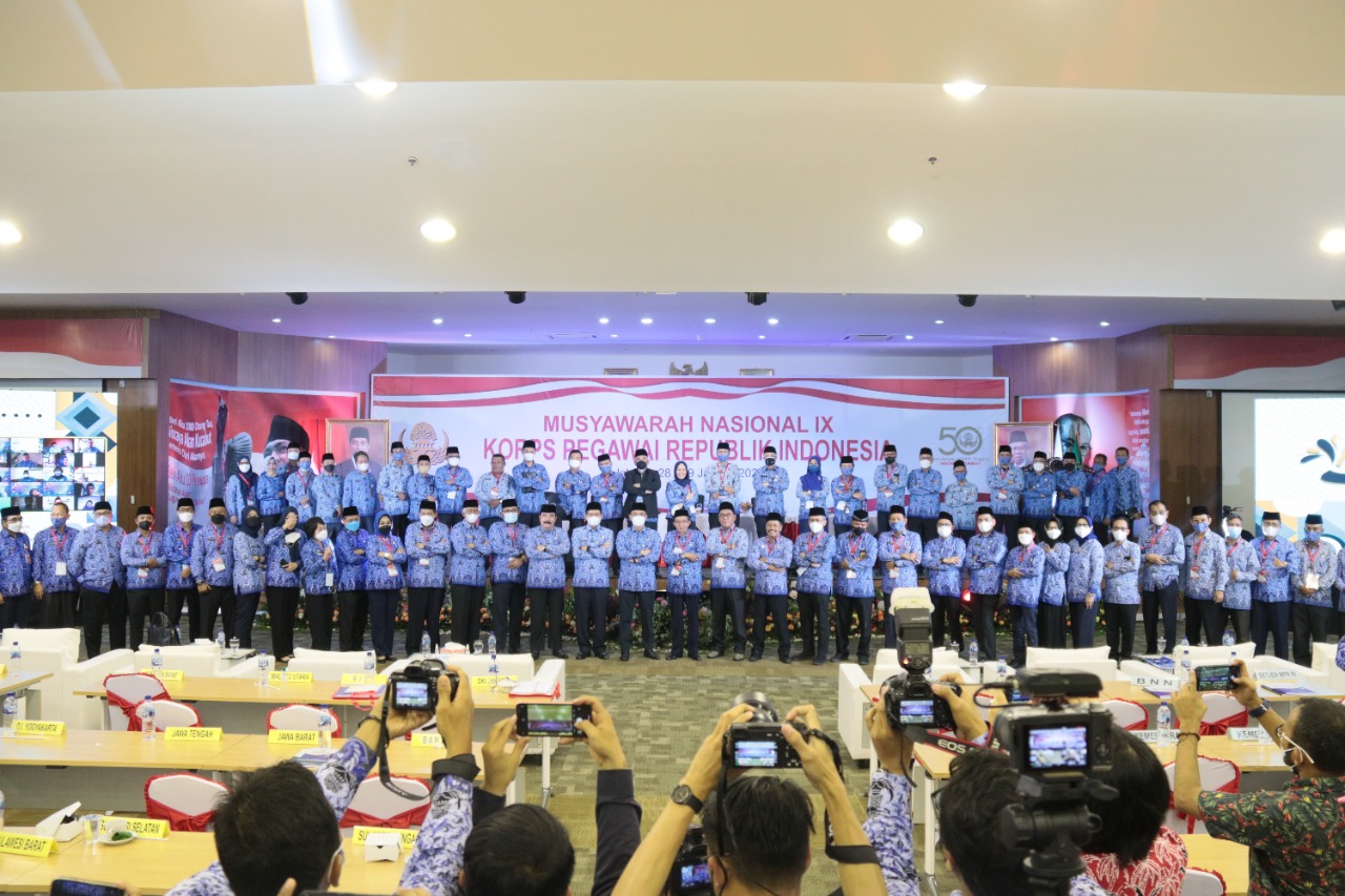 BPSDM jadi Tuan Rumah Munas Korpri 2022, Ketua Terpilih Semoga Amanah